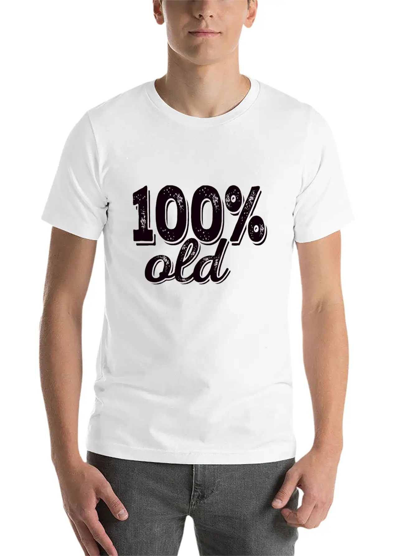 100 % Old Essential Cotton Tee For Daily Outfits ¨C Unisex Style