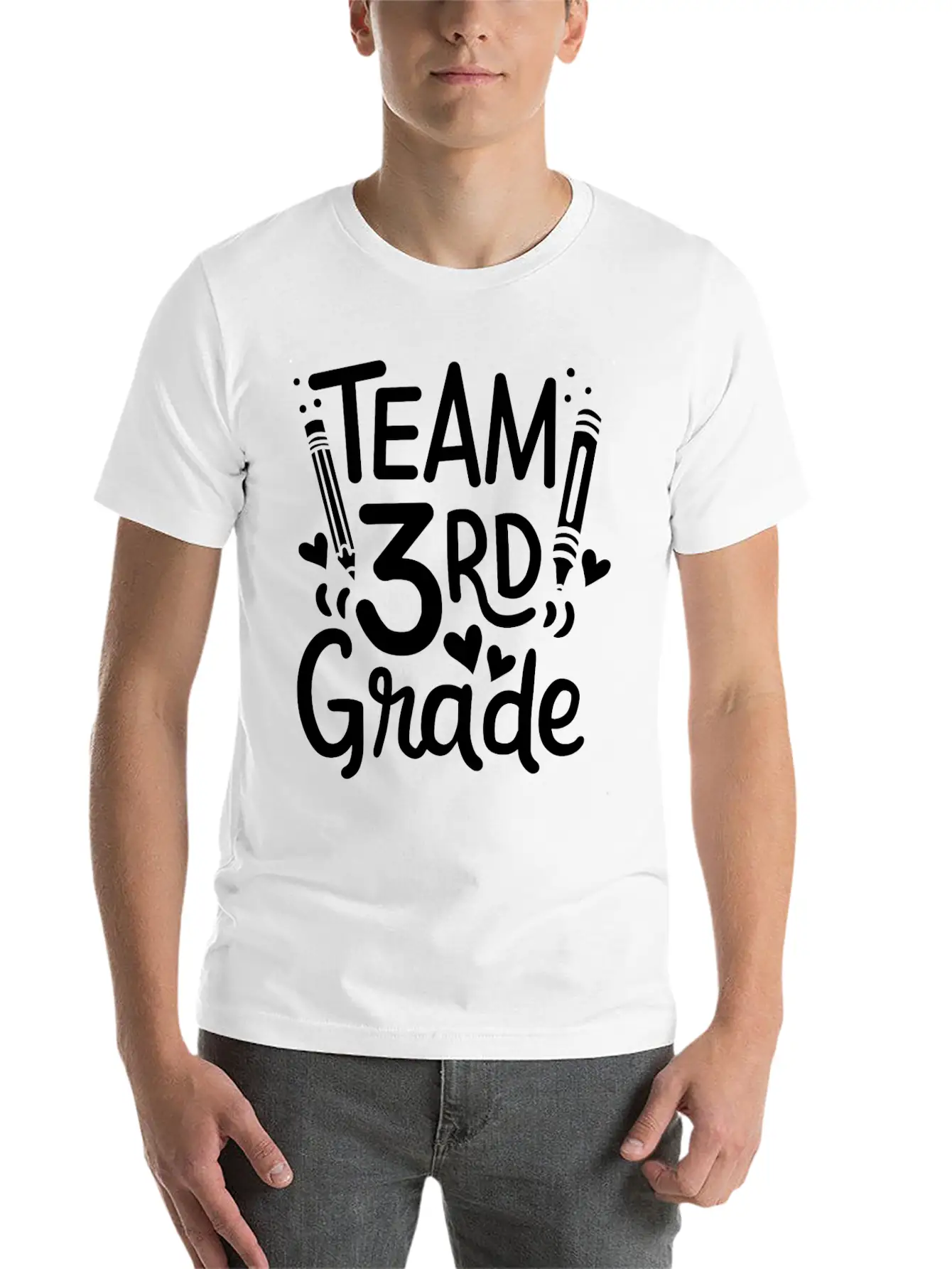 3rd Grade Teacher Basic Graphic T-Shirt ¨C Daily Comfort In Soft Cotton