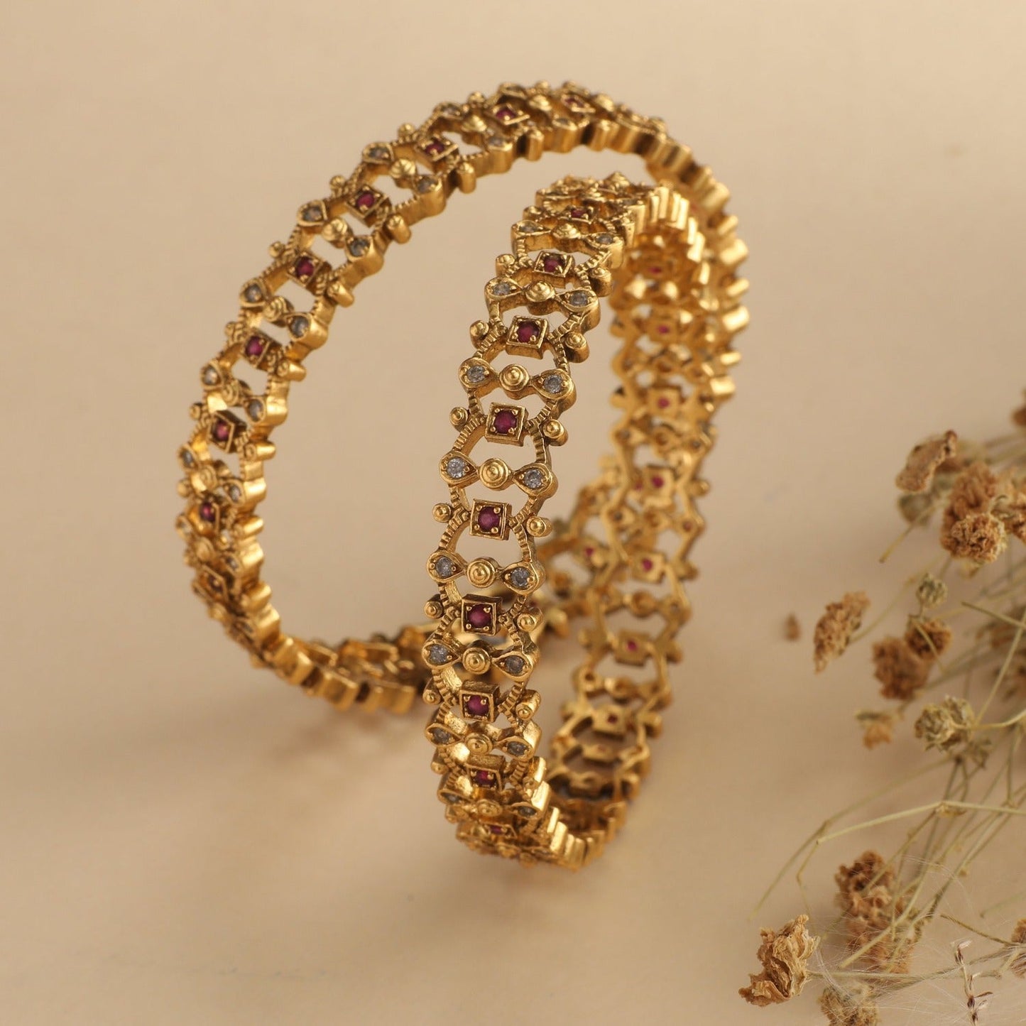 Labanya Antique Bangles