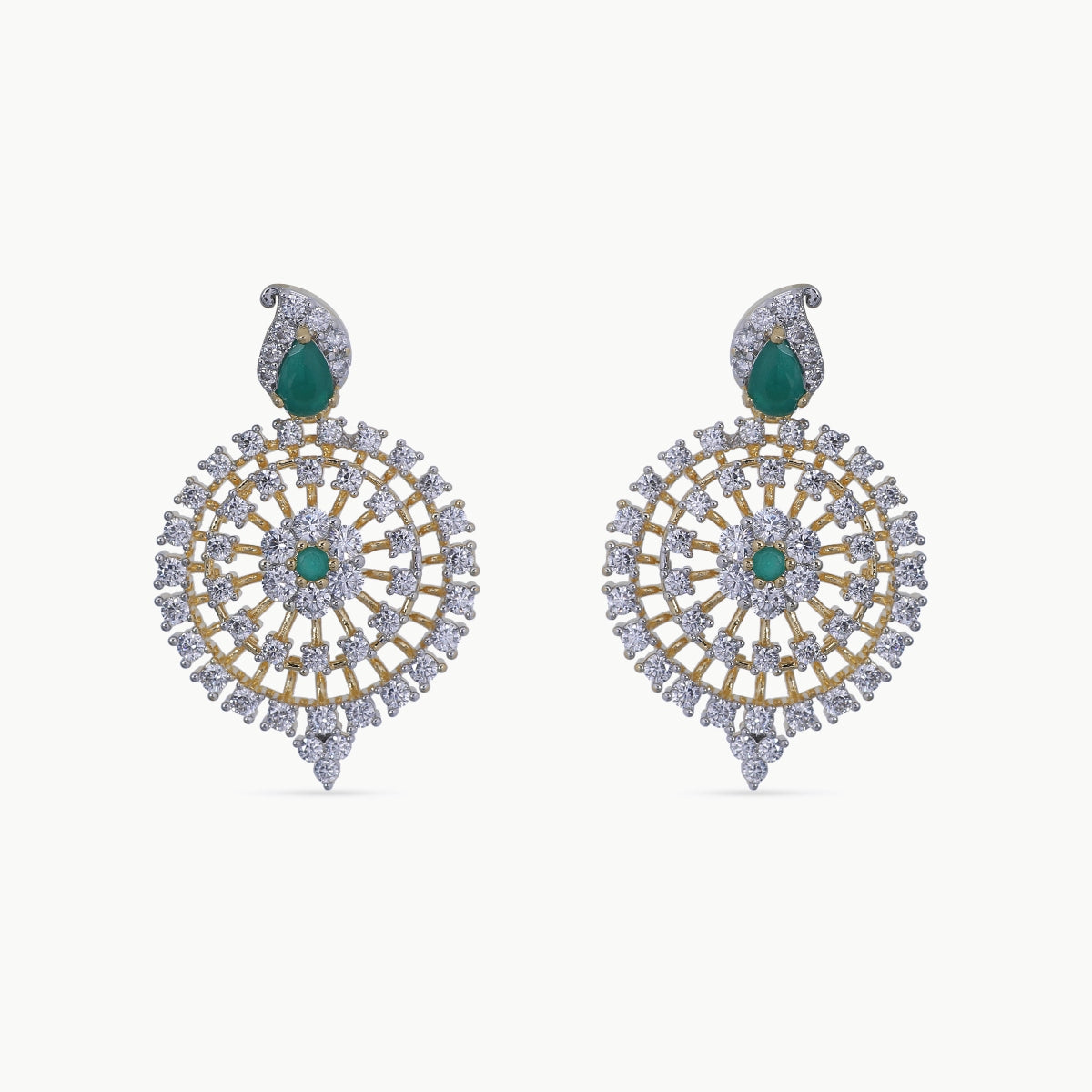 Manuja Nakshatra CZ Black Beads Set