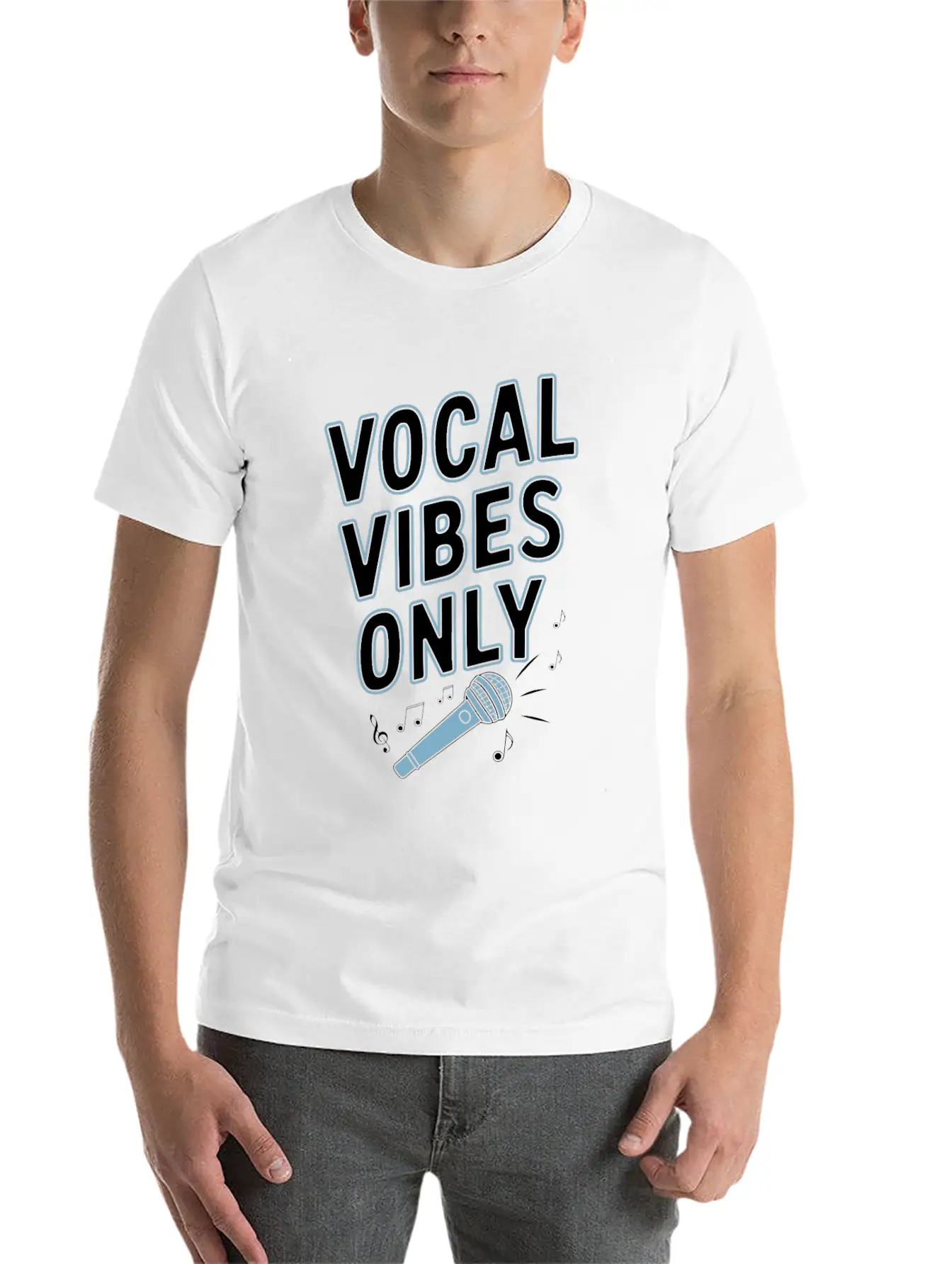 Acapella Group Vocal Harmony Singing Performane Basic Graphic T-Shirt ¨C Daily Comfort In Soft Cotton