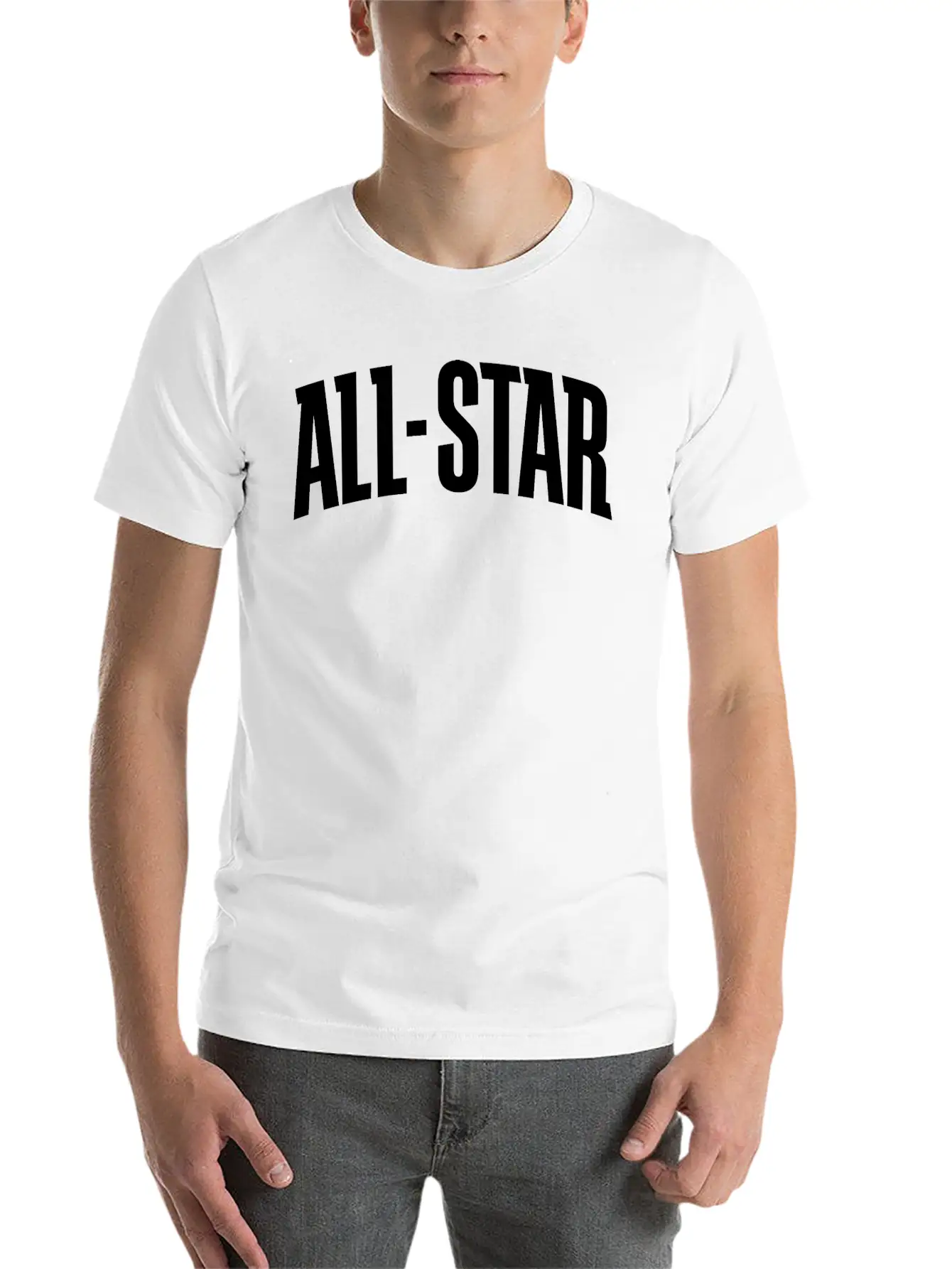 ALL-STAR Basic Graphic T-Shirt ¨C Daily Comfort In Soft Cotton