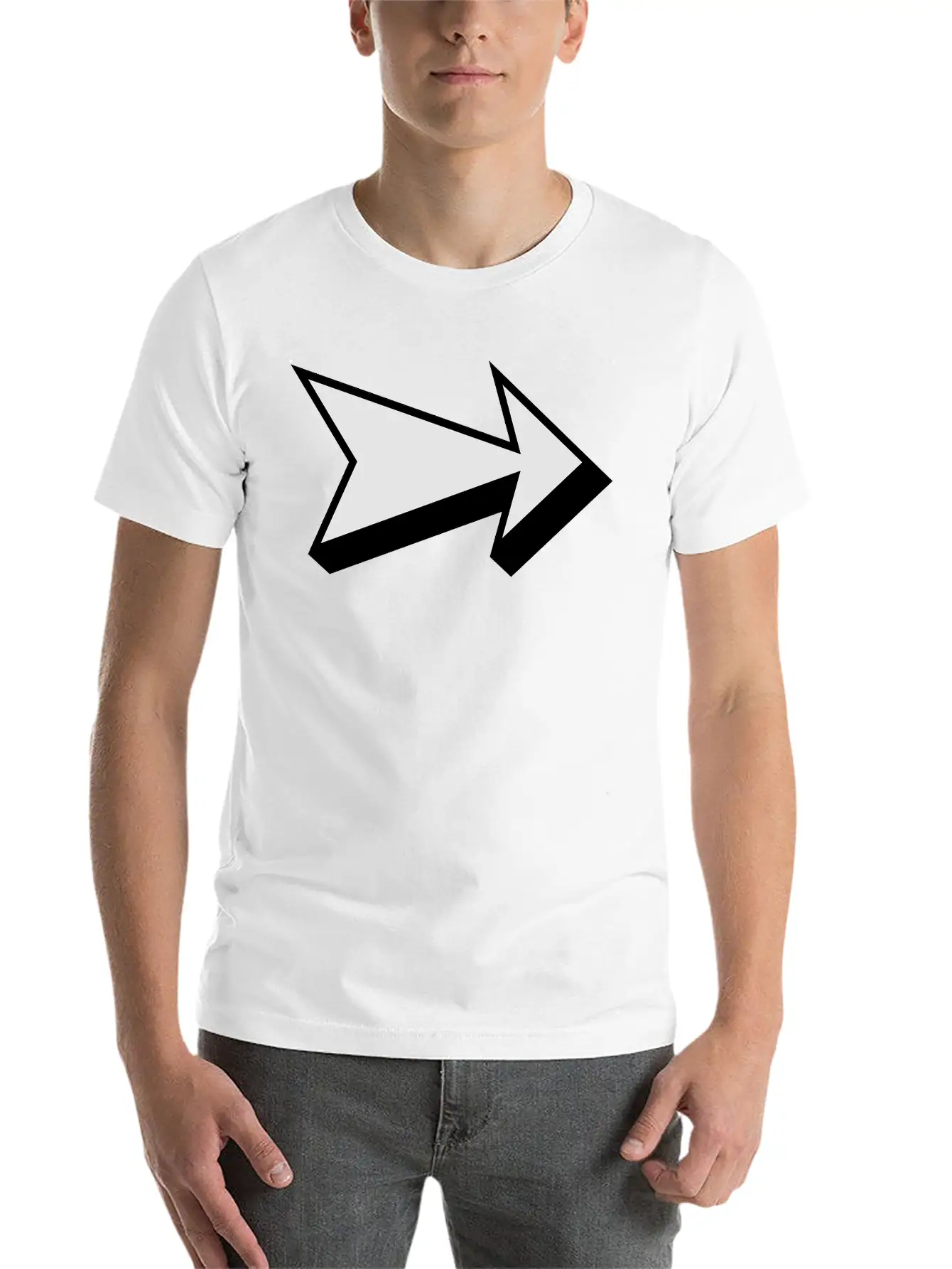 Arrow Soft Cotton Short Sleeve Tee ¨C Unisex Wardrobe Staple