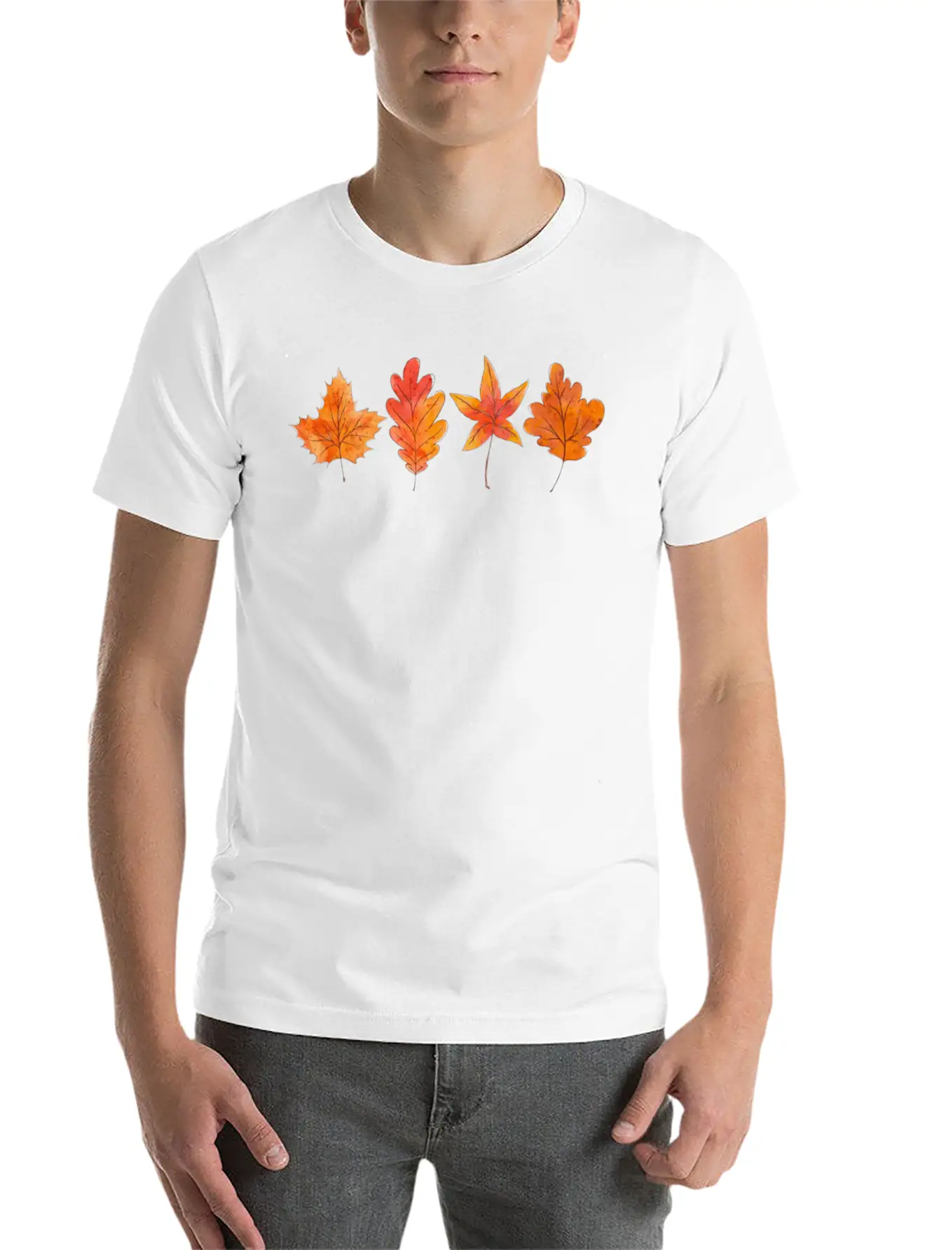 Autumn Fall Basic Graphic T-Shirt ¨C Daily Comfort In Soft Cotton
