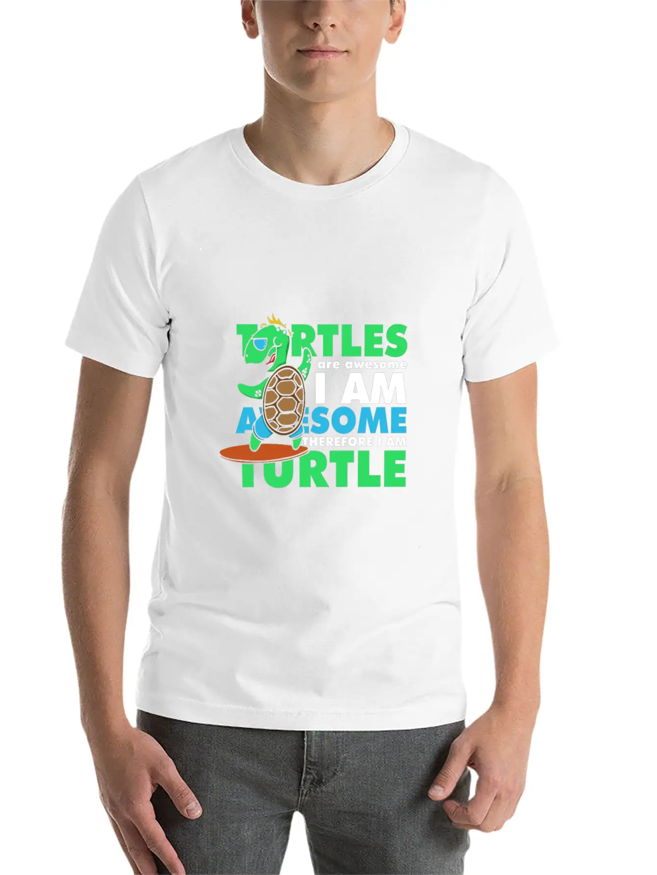 Awesome Turtle Soft Cotton Short Sleeve Tee ¨C Unisex Wardrobe Staple
