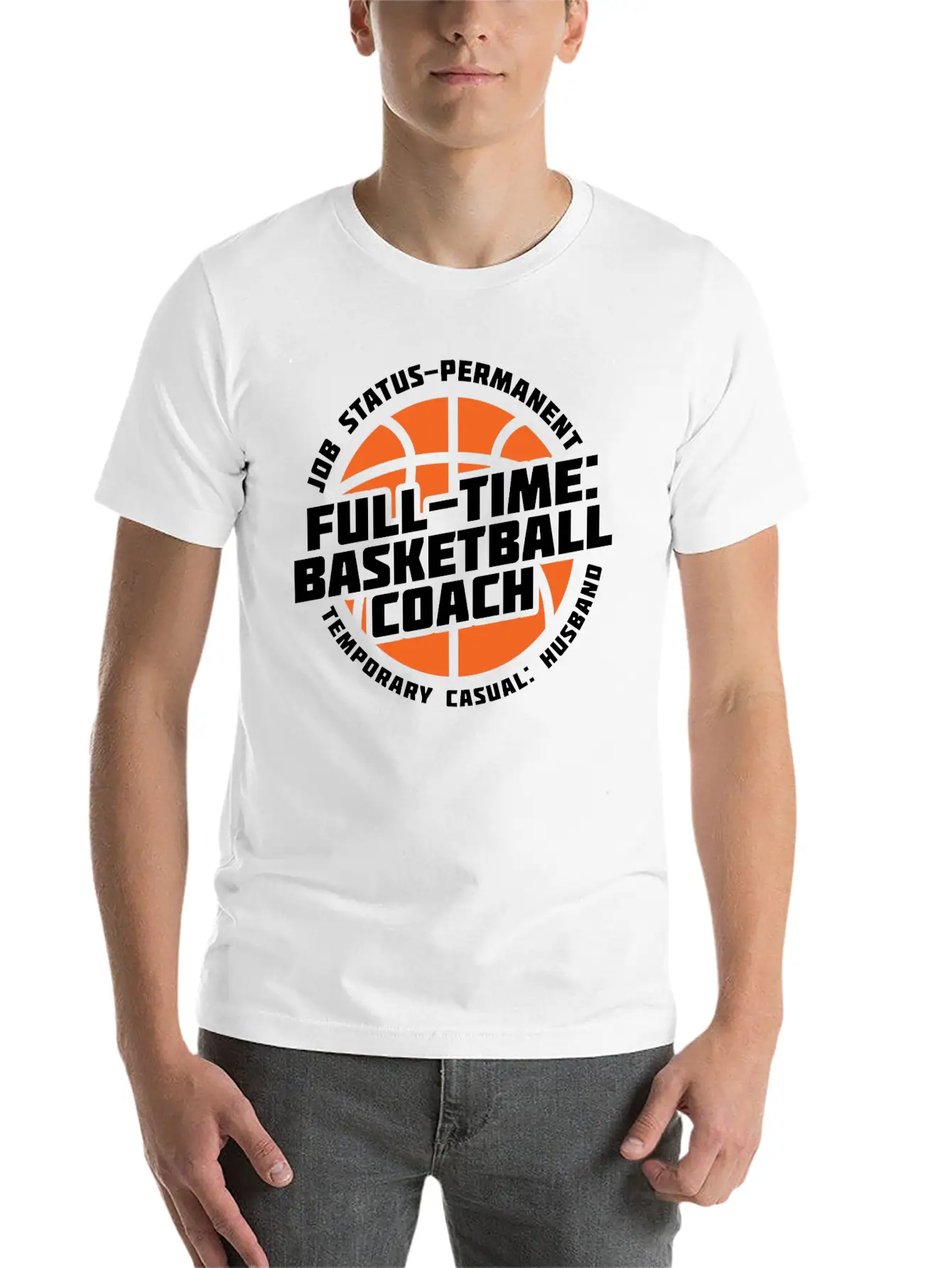 Basketball Coach Essential Cotton Tee For Daily Outfits ¨C Unisex Style