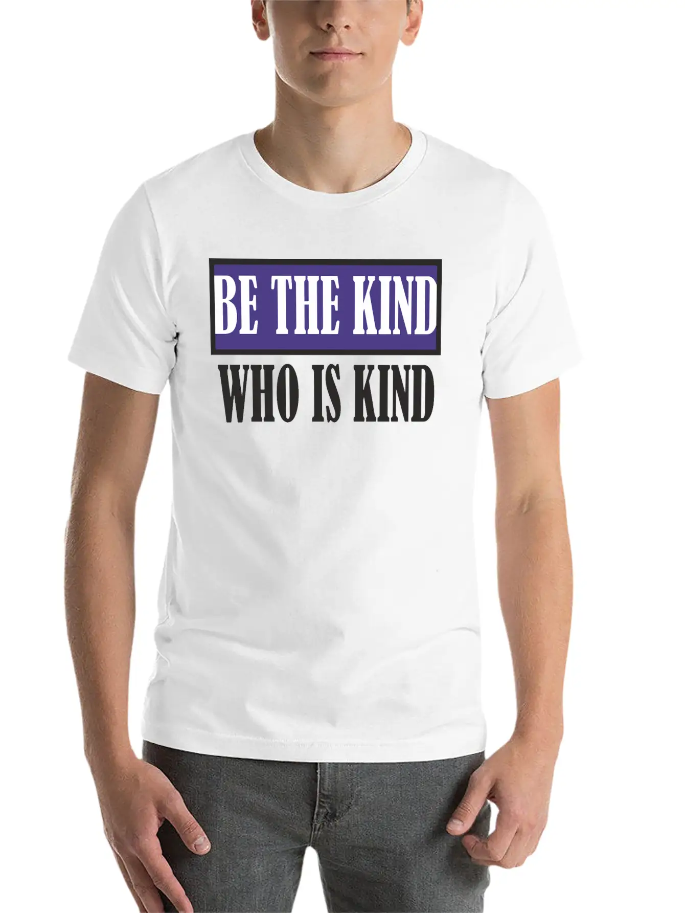 Be Kind Soft Cotton Short Sleeve Tee ¨C Unisex Wardrobe Staple