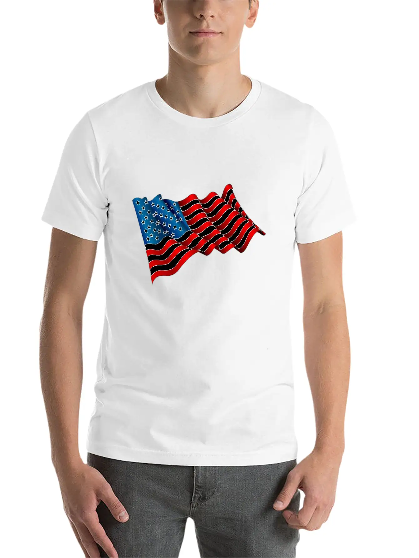 Betsy Ross Shirt Shoes Grunt Style Betsy Ross Flag Basic Graphic T-Shirt ¨C Daily Comfort In Soft Cotton