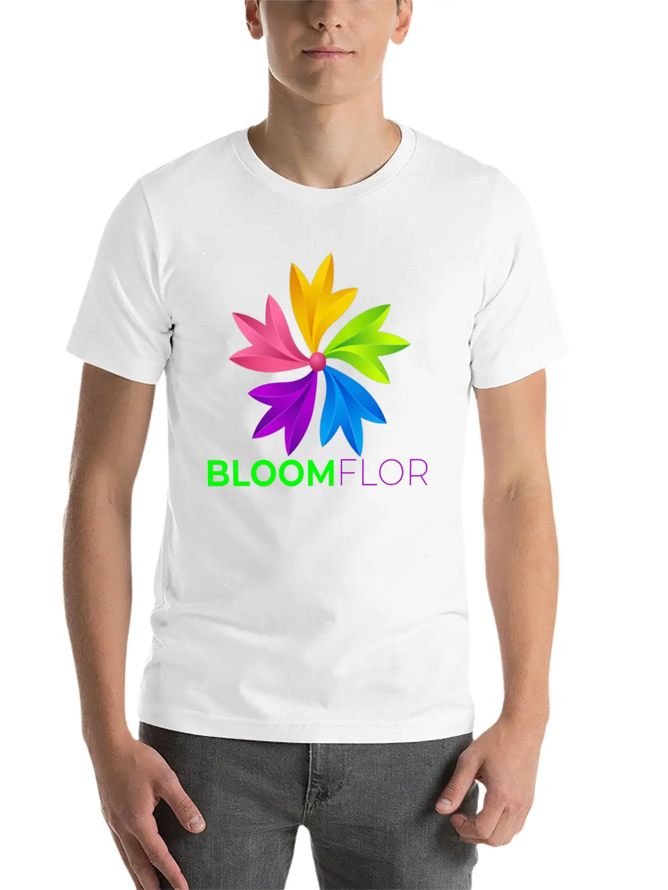 Bloom Flor Basic Graphic T-Shirt ¨C Daily Comfort In Soft Cotton