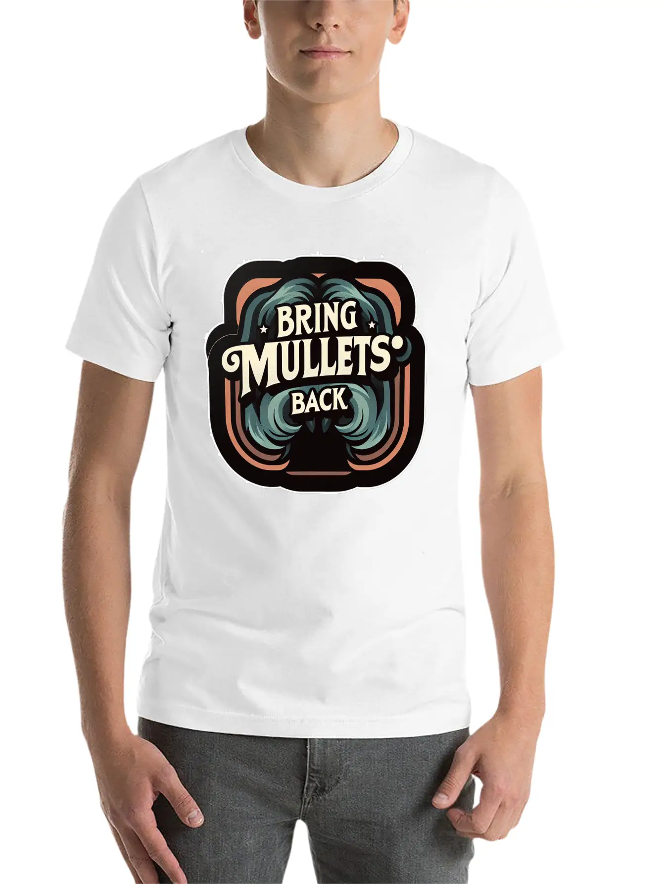Bring Mullets Back 9 Soft Cotton Short Sleeve Tee ¨C Unisex Wardrobe Staple