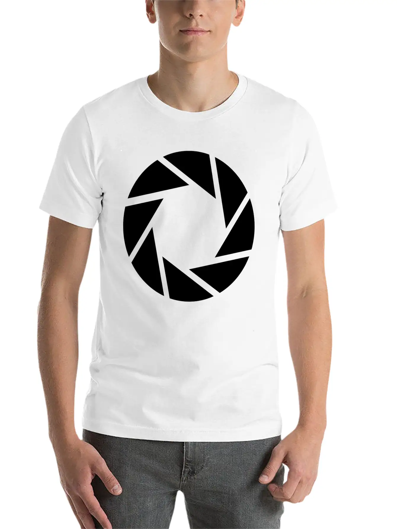 Camera Basic Graphic T-Shirt ¨C Daily Comfort In Soft Cotton