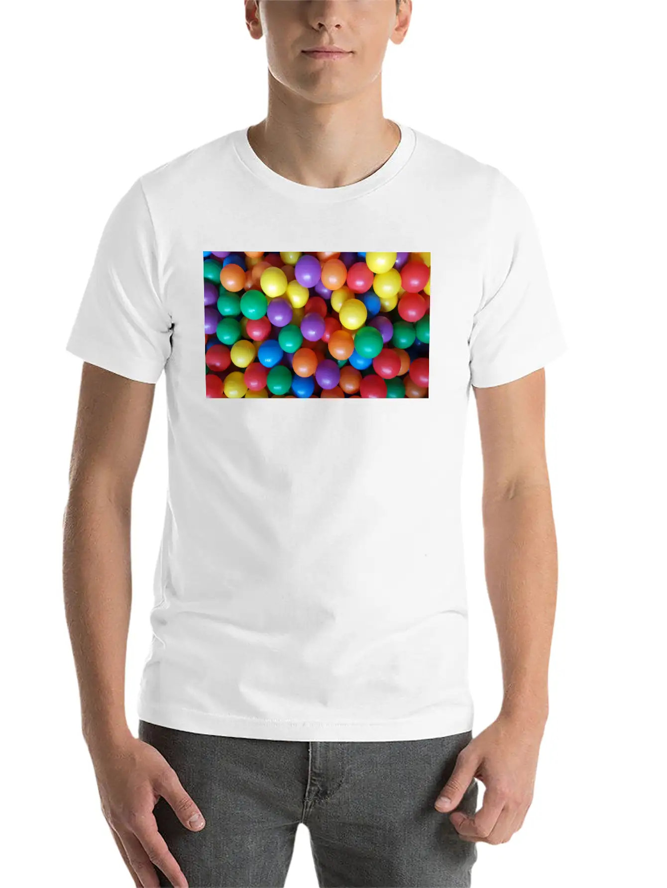 Colors Ball Soft Cotton Short Sleeve Tee ¨C Unisex Wardrobe Staple