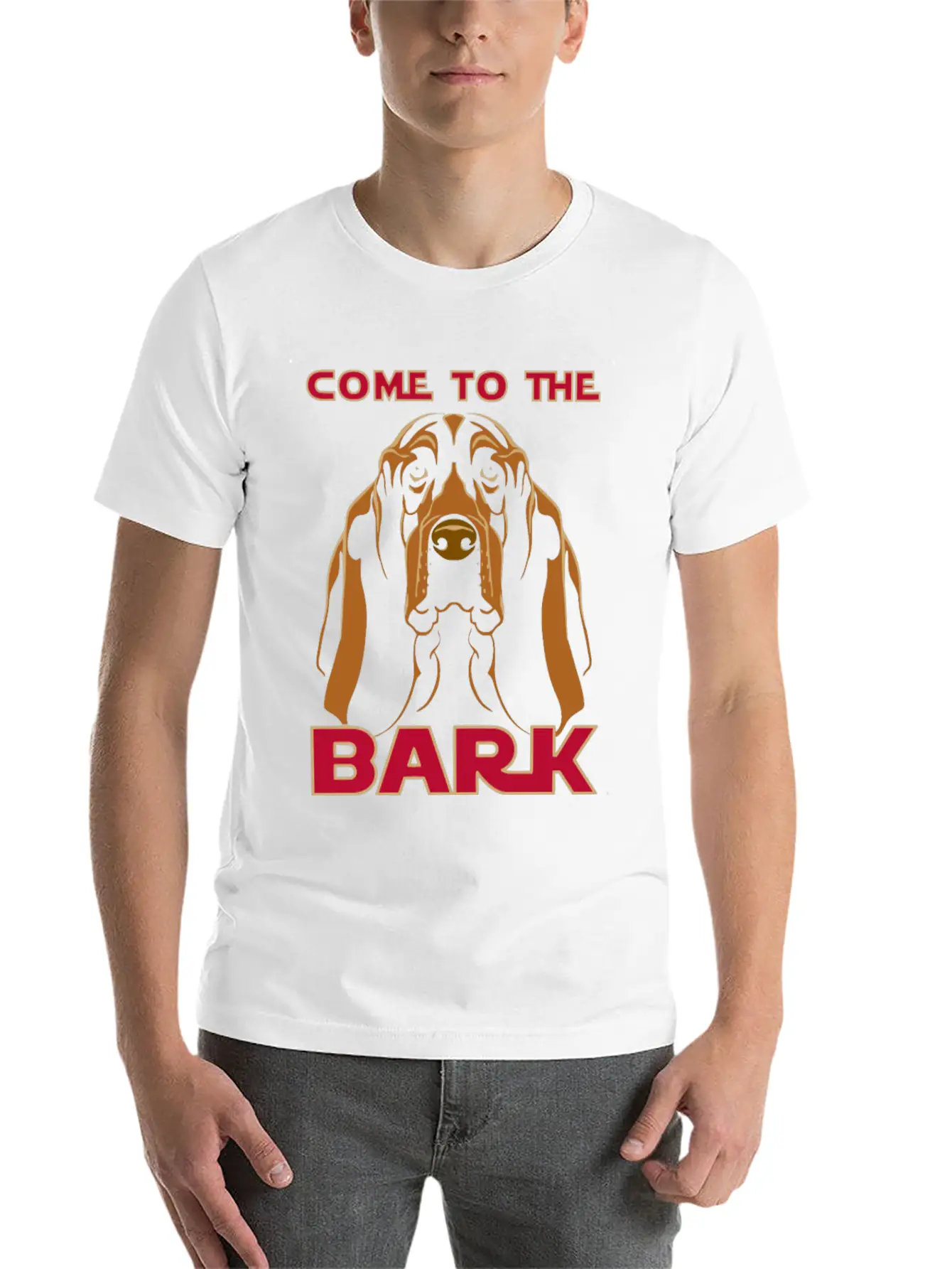 Come To The Bark Soft Cotton Short Sleeve Tee ¨C Unisex Wardrobe Staple