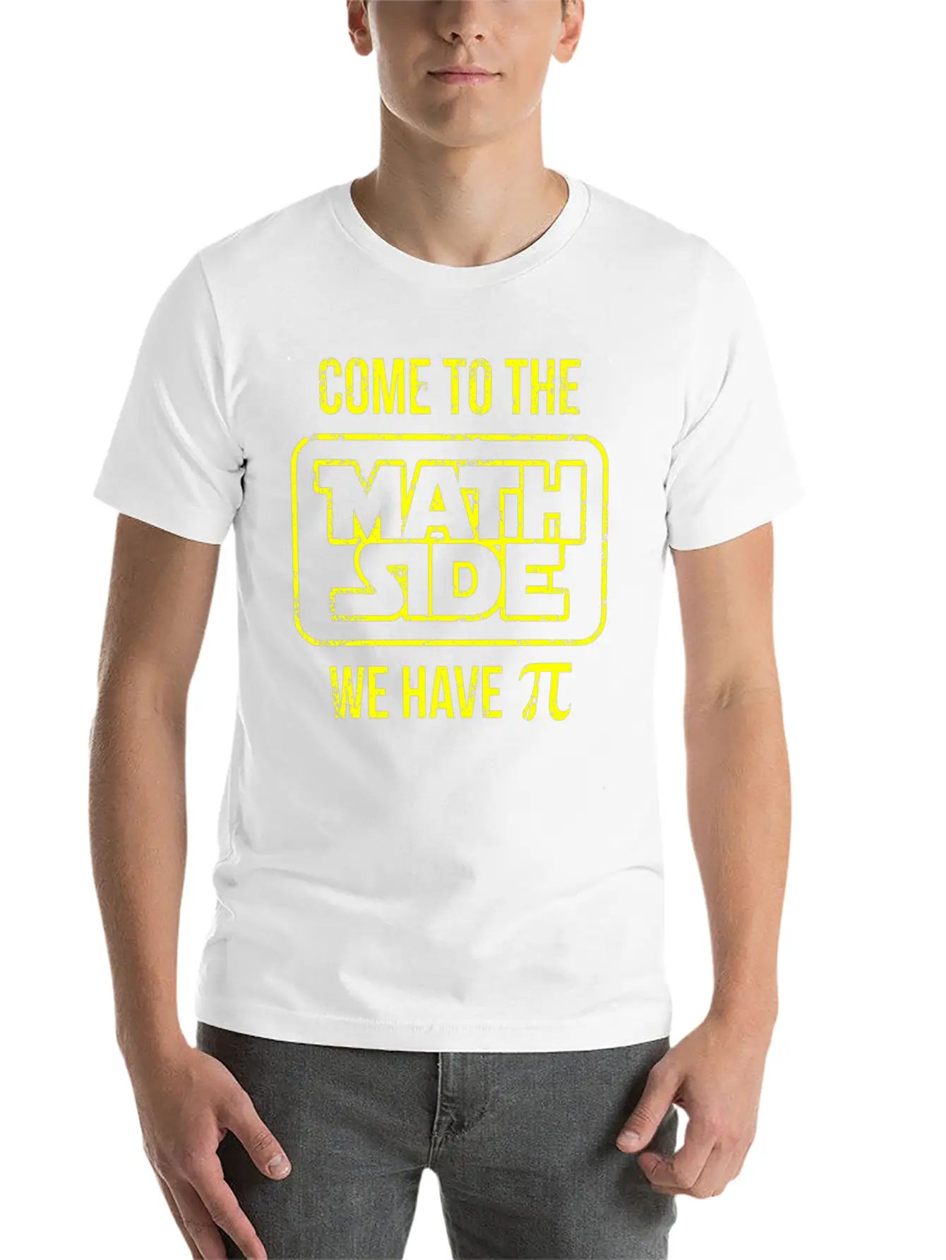 Come To The Math Side We Have Pi Basic Graphic T-Shirt ¨C Daily Comfort In Soft Cotton