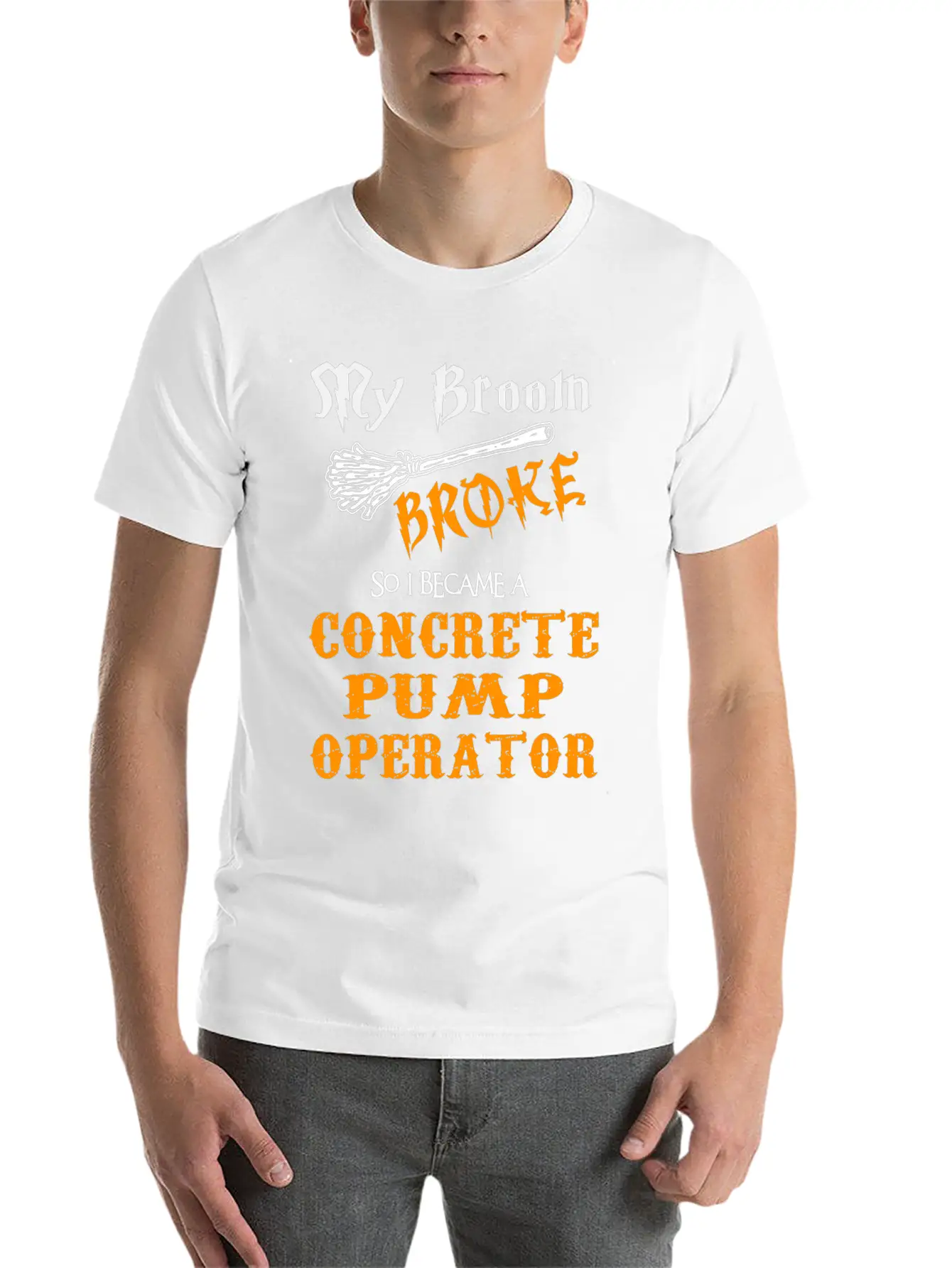 Concrete Pump Operator Basic Graphic T-Shirt ¨C Daily Comfort In Soft Cotton