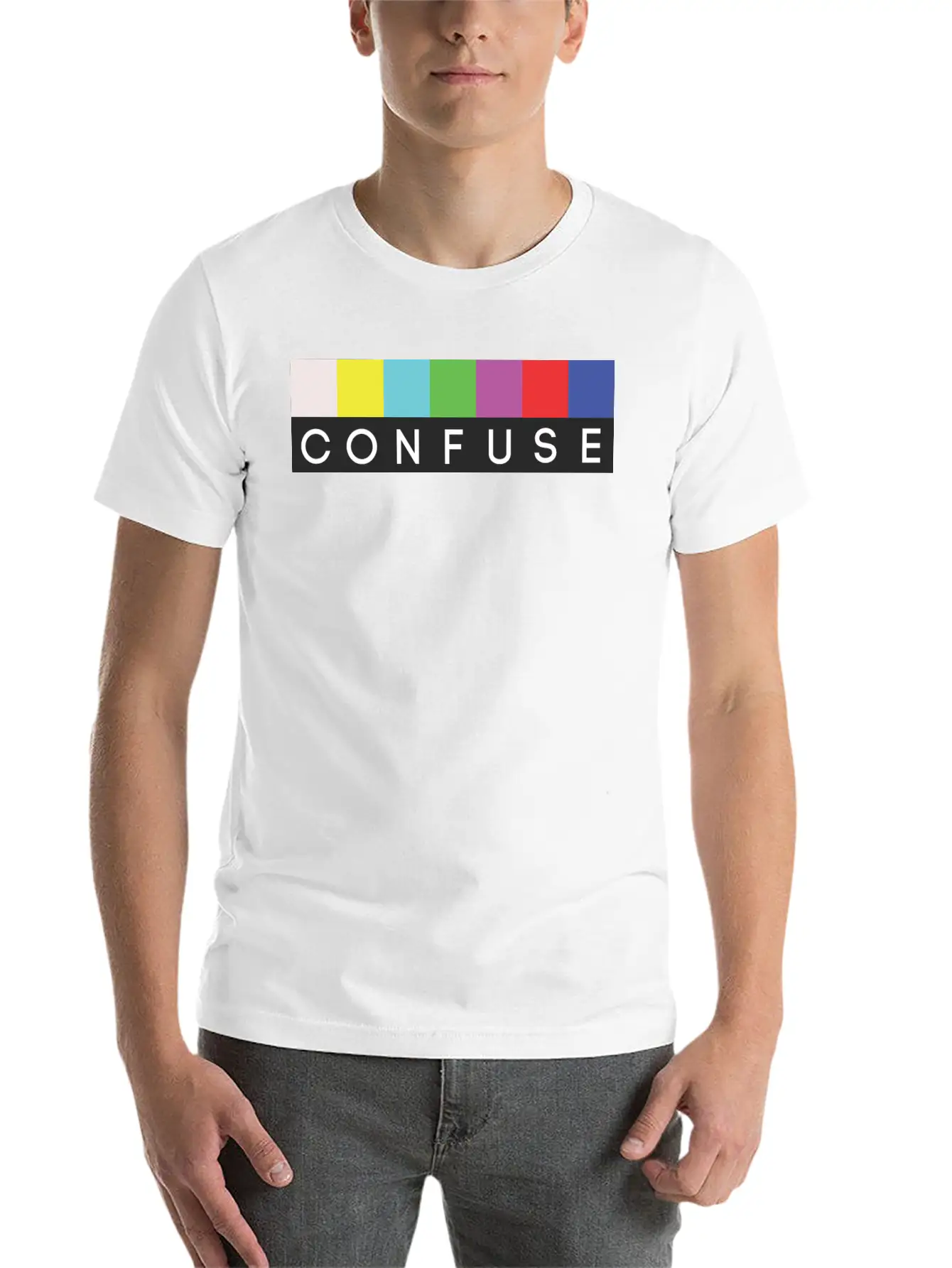 CONFUSE Brand Essential Cotton Tee For Daily Outfits ¨C Unisex Style