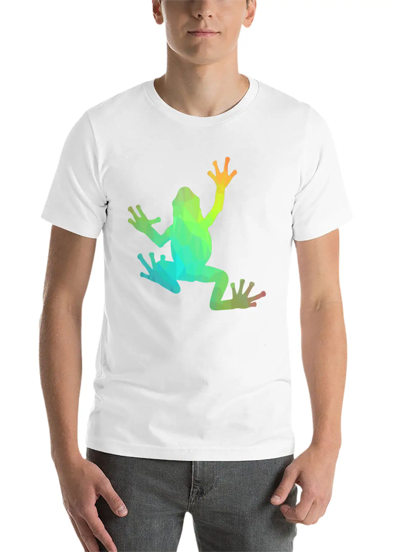 Cool Frog Soft Cotton Short Sleeve Tee ¨C Unisex Wardrobe Staple