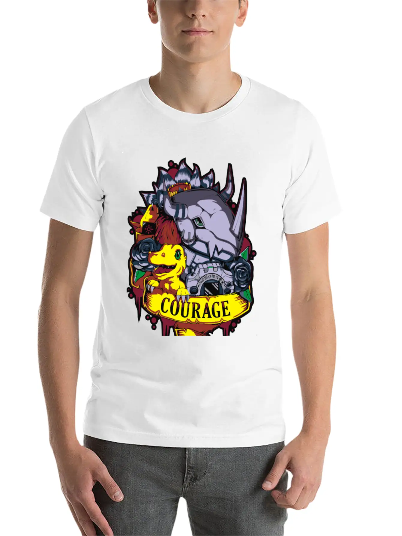 Digital Courage Essential Cotton Tee For Daily Outfits ¨C Unisex Style