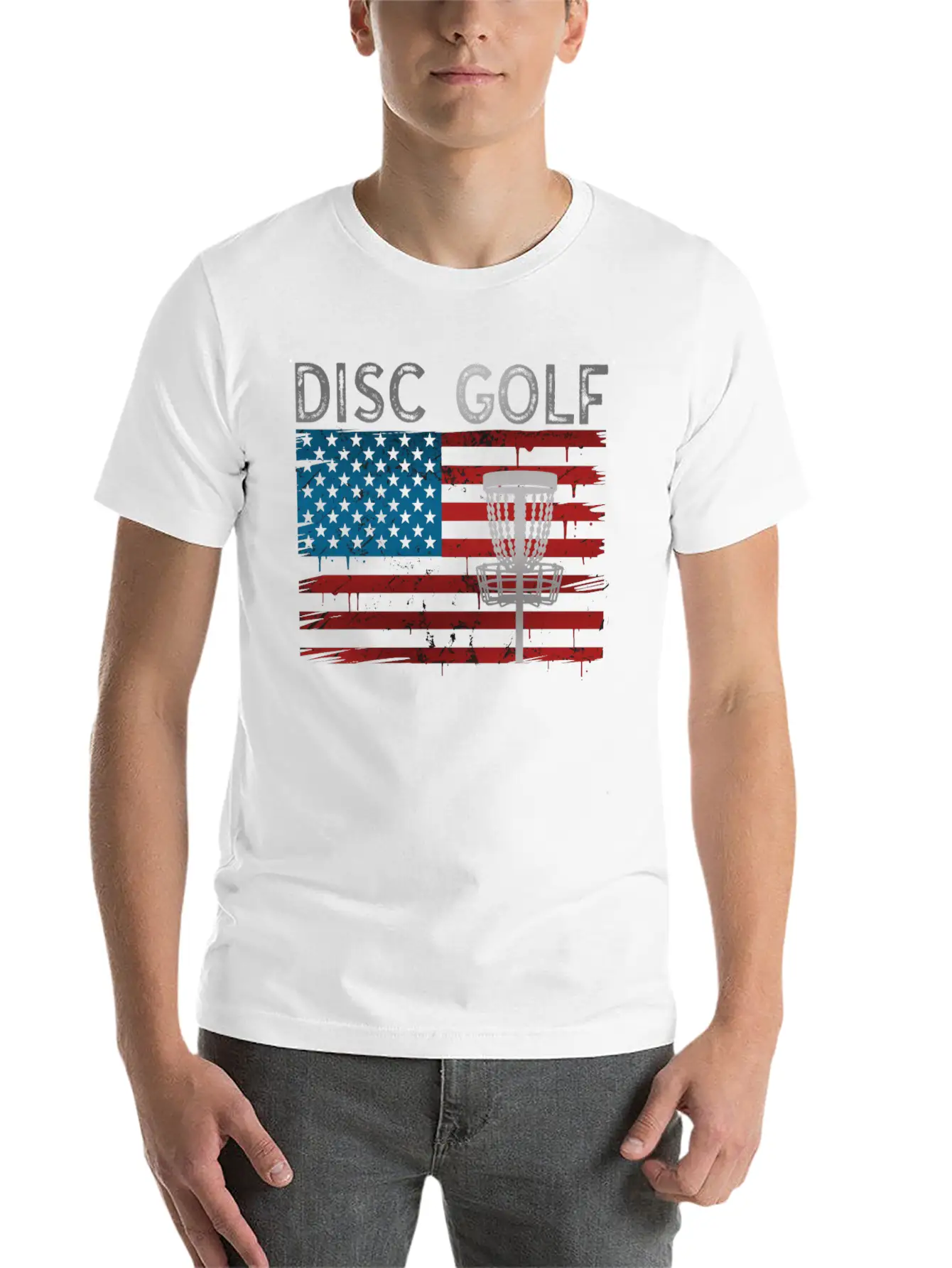 Disc Golf Basic Graphic T-Shirt ¨C Daily Comfort In Soft Cotton