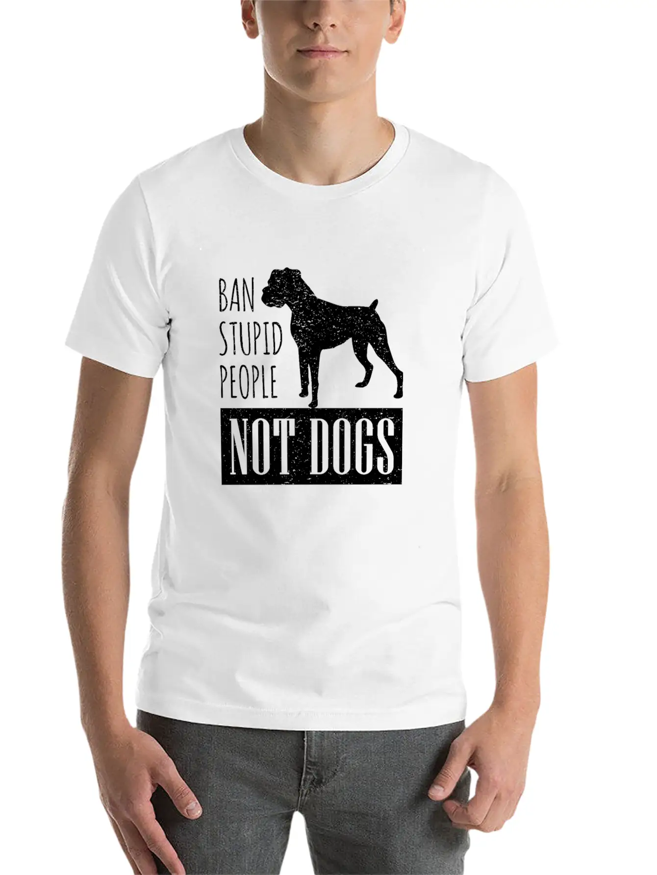 Dog Essential Cotton Tee For Daily Outfits ¨C Unisex Style