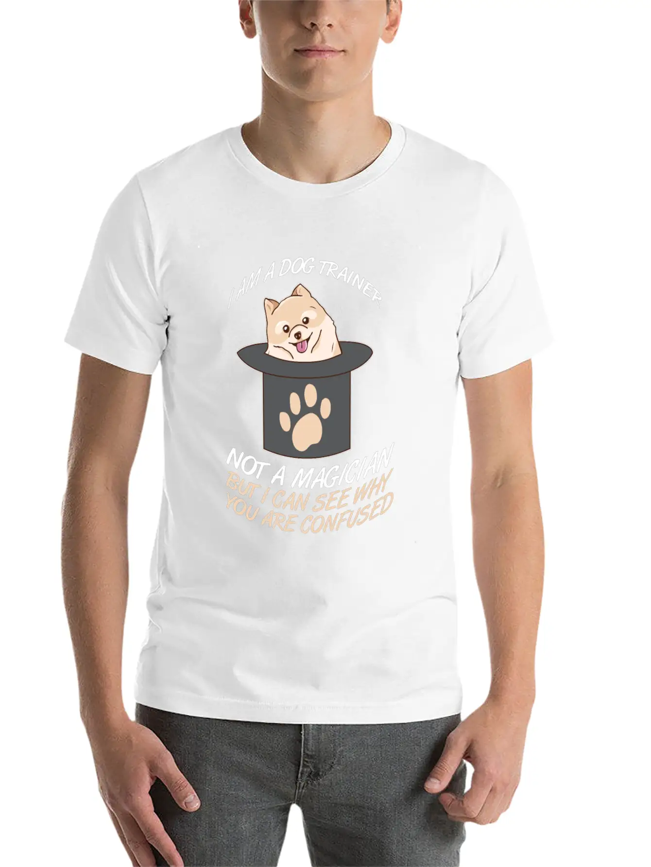Dog Trainer Essential Cotton Tee For Daily Outfits ¨C Unisex Style