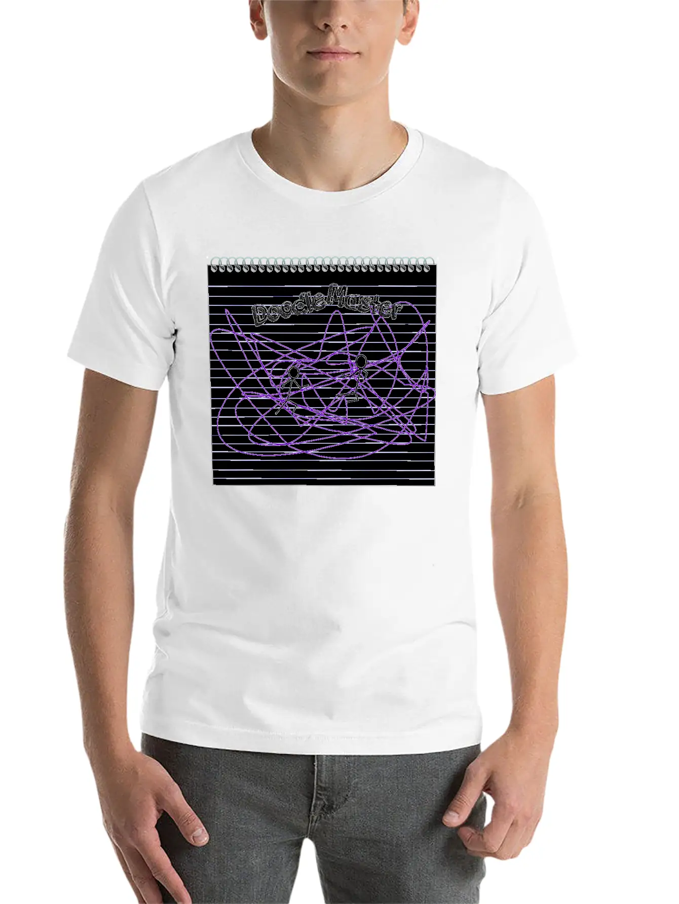 Doodle Master Unisex Casual T-Shirt ¨C Clean Design For Daily Comfort