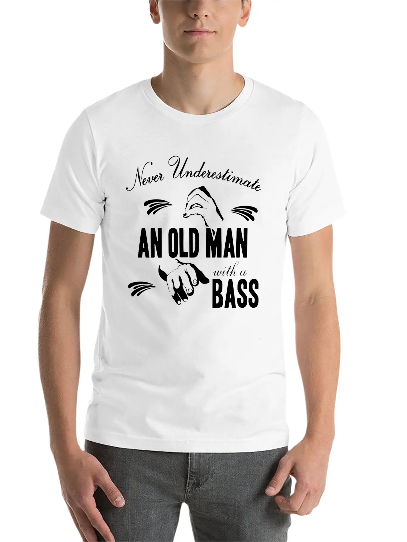 Double Bass Essential Cotton Tee For Daily Outfits ¨C Unisex Style