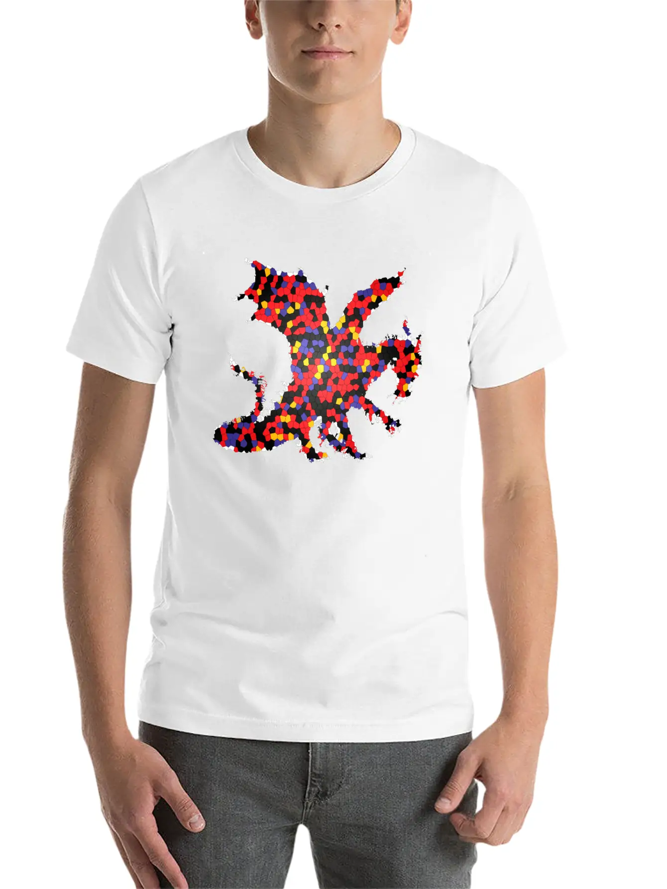 Dragon Exclusive Design Gift Idea Graphic Artwork Essential Cotton Tee For Daily Outfits ¨C Unisex Style