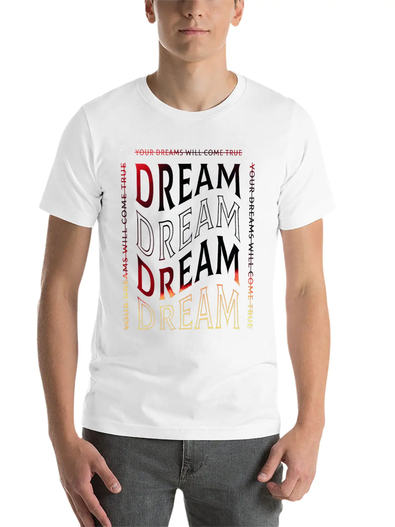 DREAMS Essential Cotton Tee For Daily Outfits ¨C Unisex Style