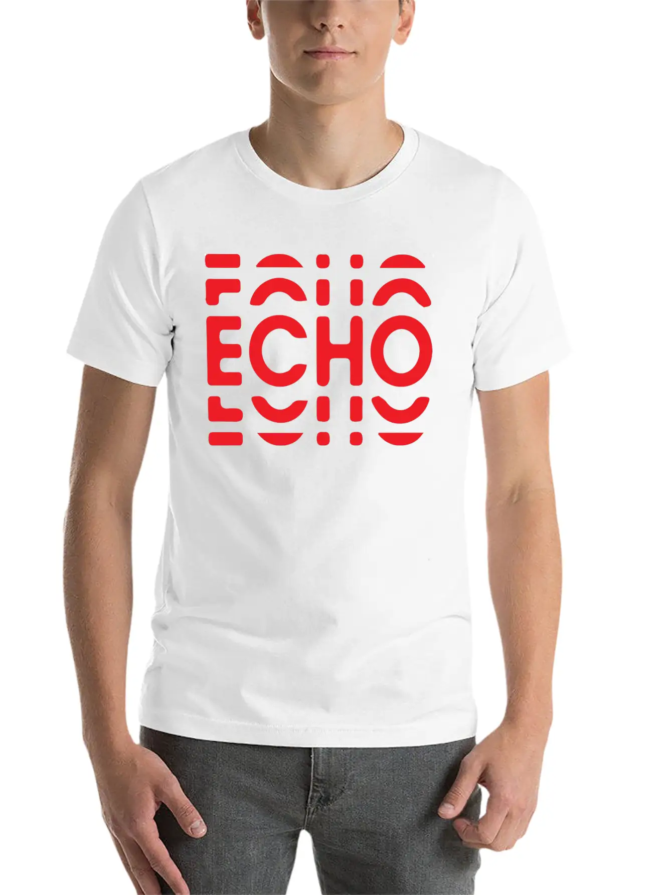 ECHO Soft Cotton Short Sleeve Tee ¨C Unisex Wardrobe Staple