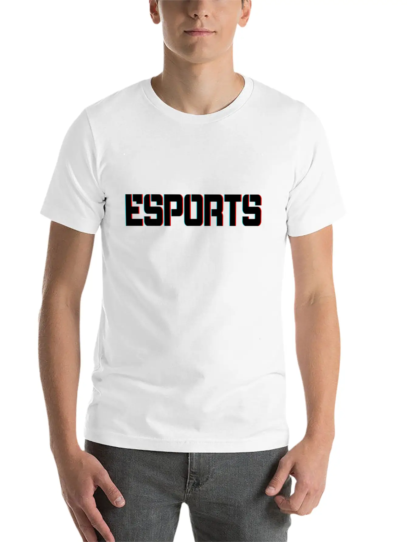 ESPORTS Gaming Gamer Streamer Soft Cotton Short Sleeve Tee ¨C Unisex Wardrobe Staple