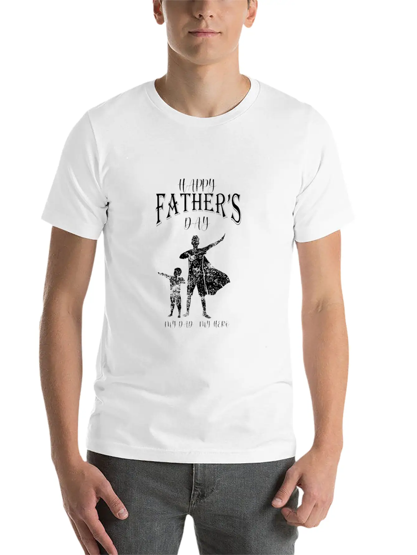 Fathers Day Essential Cotton Tee For Daily Outfits ¨C Unisex Style