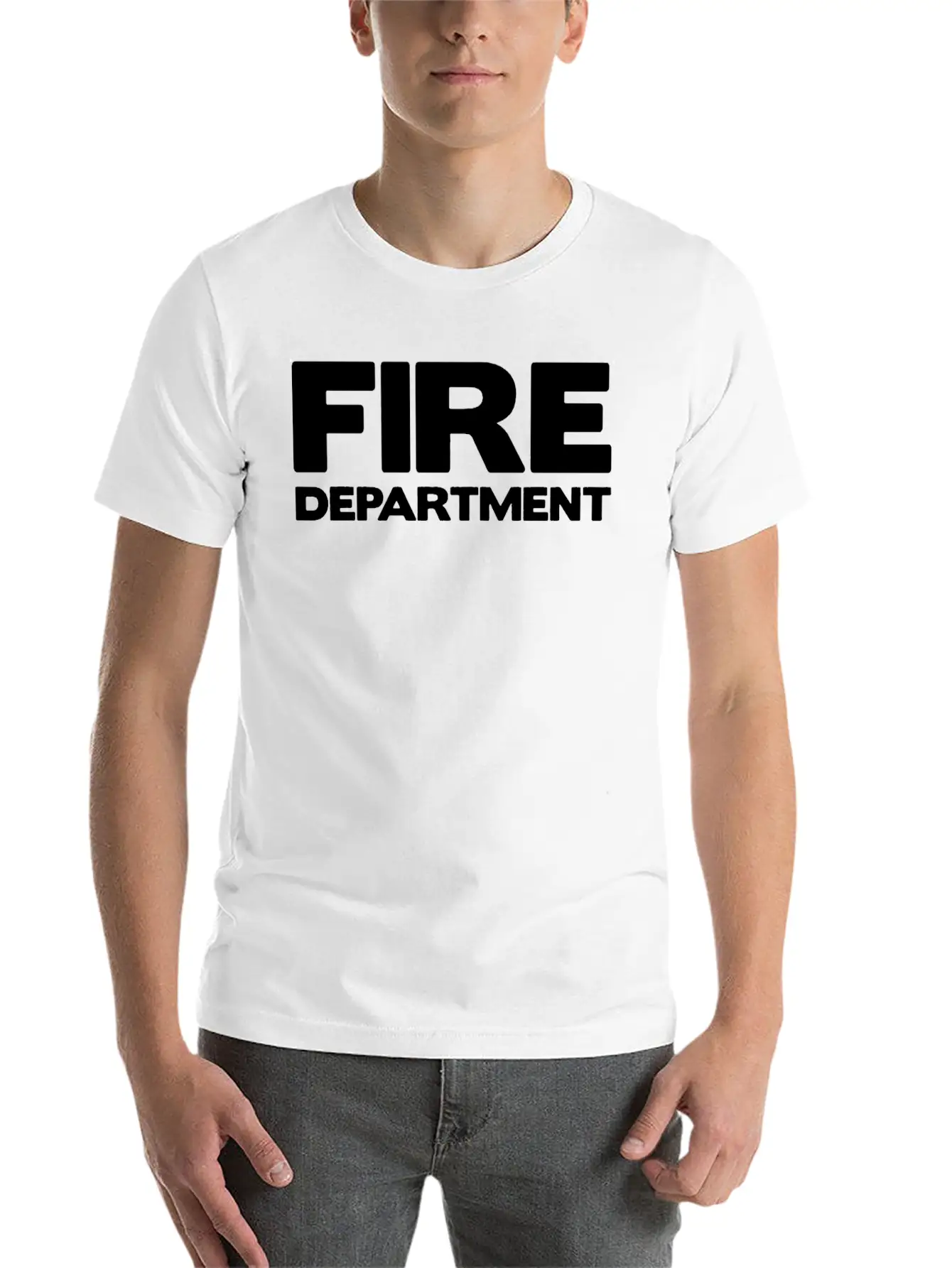 FIRE DEPARTMENT Unisex Casual T-Shirt ¨C Clean Design For Daily Comfort