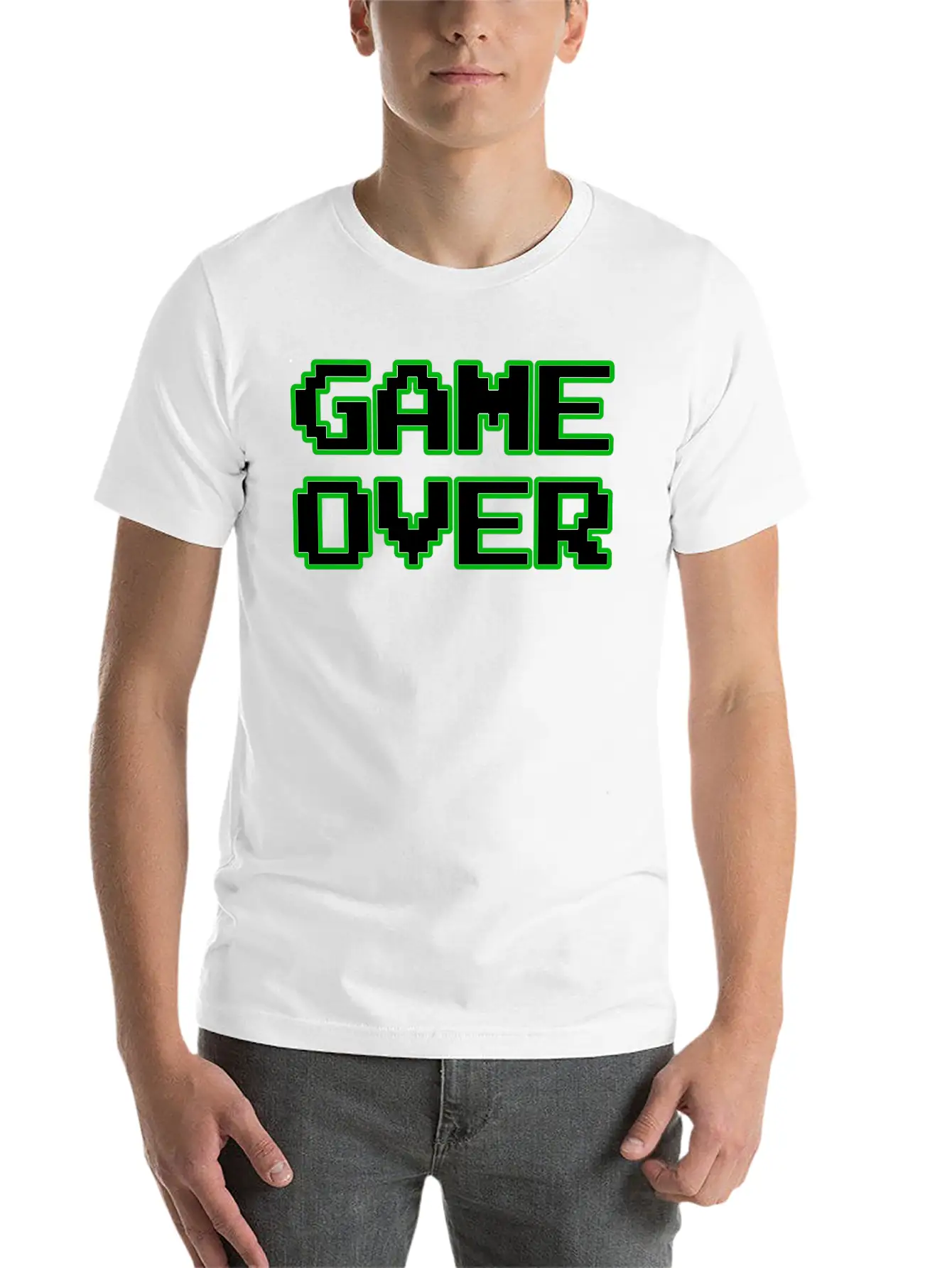 Game Over | Gaming Soft Cotton Short Sleeve Tee ¨C Unisex Wardrobe Staple