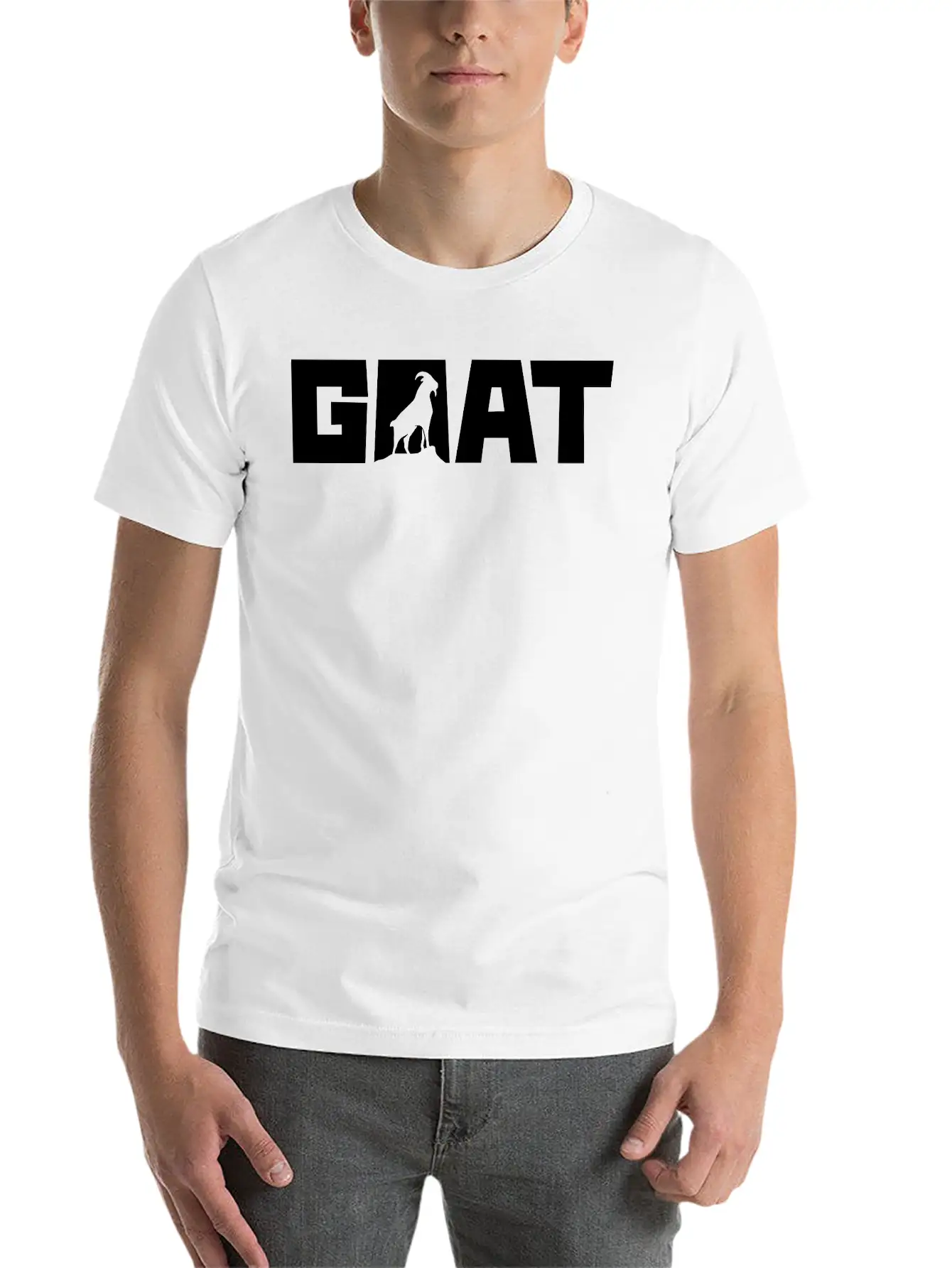 GOAT - Bright Basic Graphic T-Shirt ¨C Daily Comfort In Soft Cotton