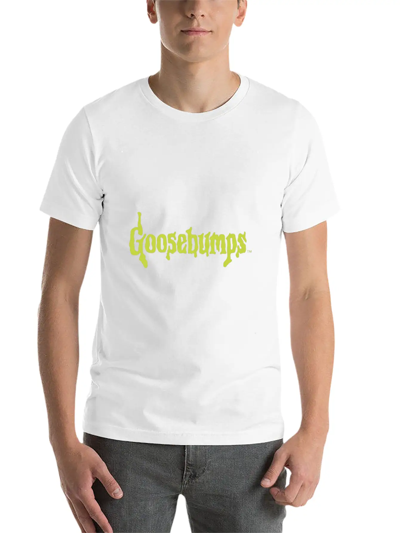 Goosebumps Classic Slime Title Gift Tee Essential Cotton Tee For Daily Outfits ¨C Unisex Style