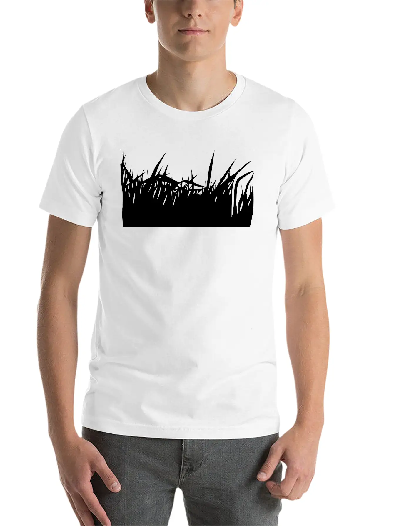 Grass Basic Graphic T-Shirt ¨C Daily Comfort In Soft Cotton