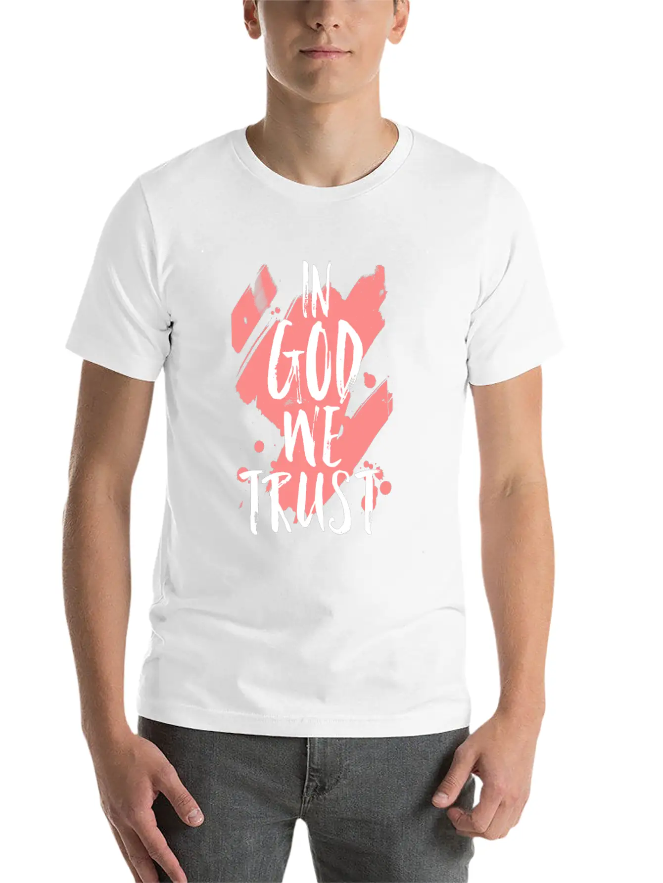 In God We Trust Soft Cotton Short Sleeve Tee ¨C Unisex Wardrobe Staple
