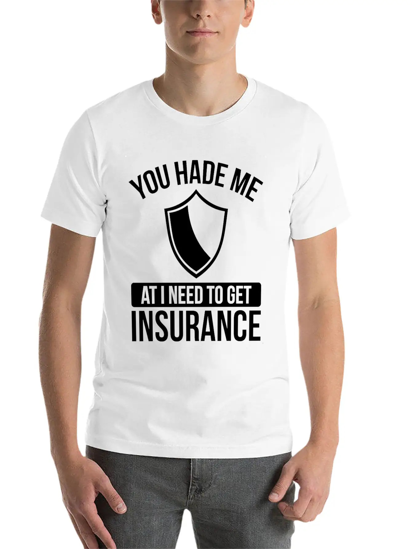 Insurance Agent You Had Me At I Need To Get Essential Cotton Tee For Daily Outfits ¨C Unisex Style