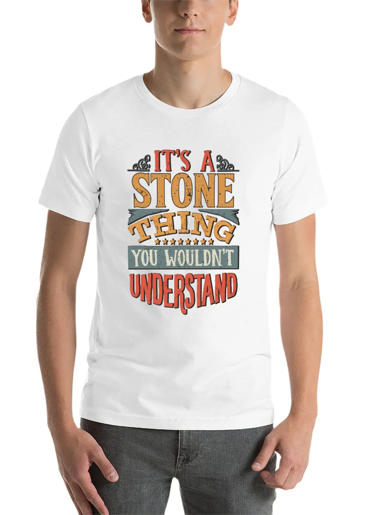 It's A Stone Thing You Wouldn't Understand - Soft Cotton Short Sleeve Tee ¨C Unisex Wardrobe Staple