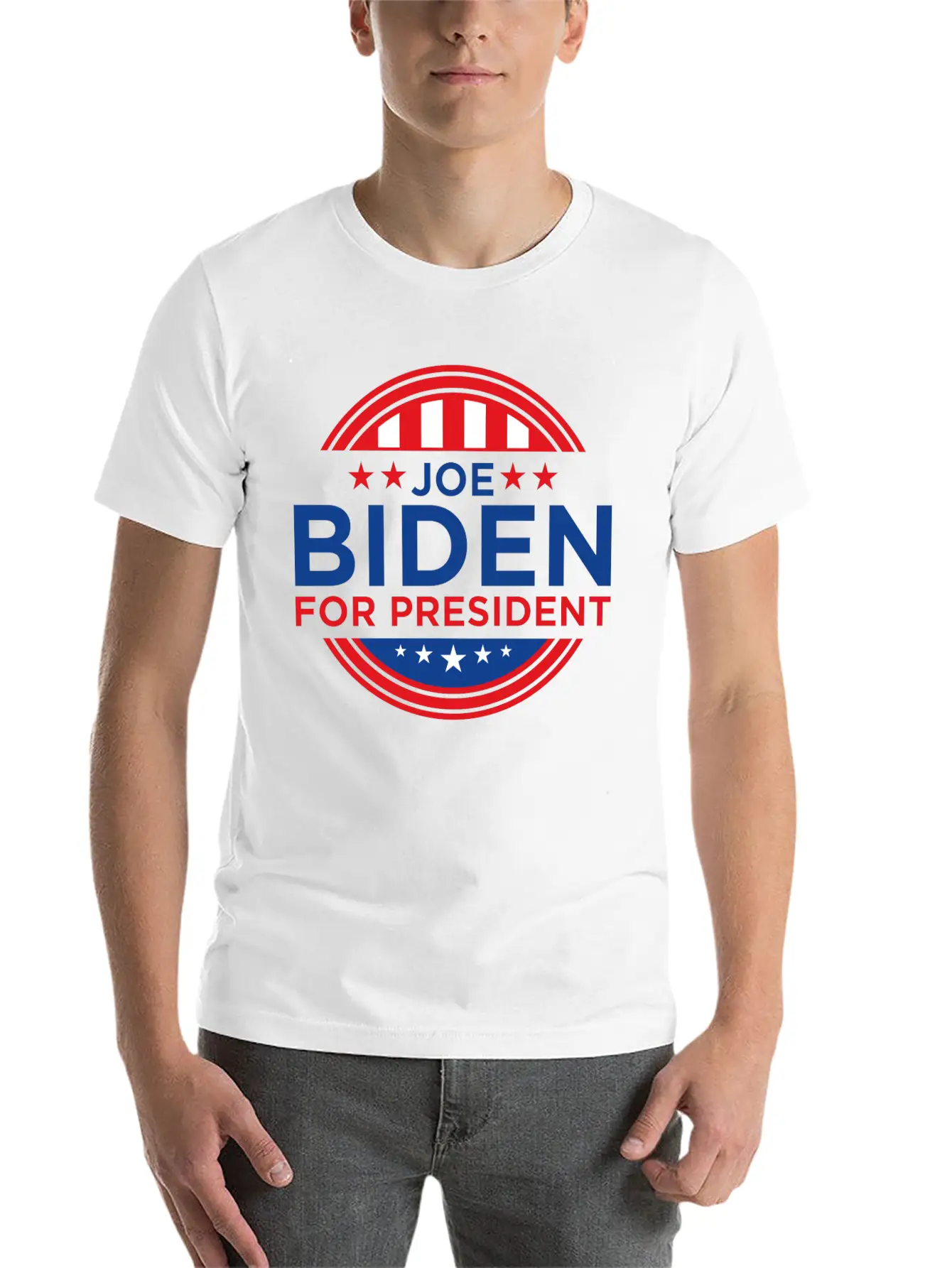 Joe Biden For President Soft Cotton Short Sleeve Tee ¨C Unisex Wardrobe Staple