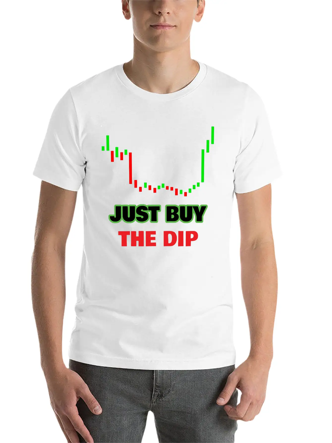Just Buy The Dip Basic Graphic T-Shirt ¨C Daily Comfort In Soft Cotton
