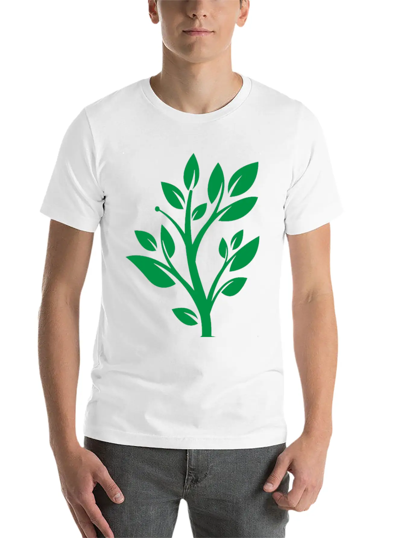 Keep It Clean, Keep It Green Basic Graphic T-Shirt ¨C Daily Comfort In Soft Cotton