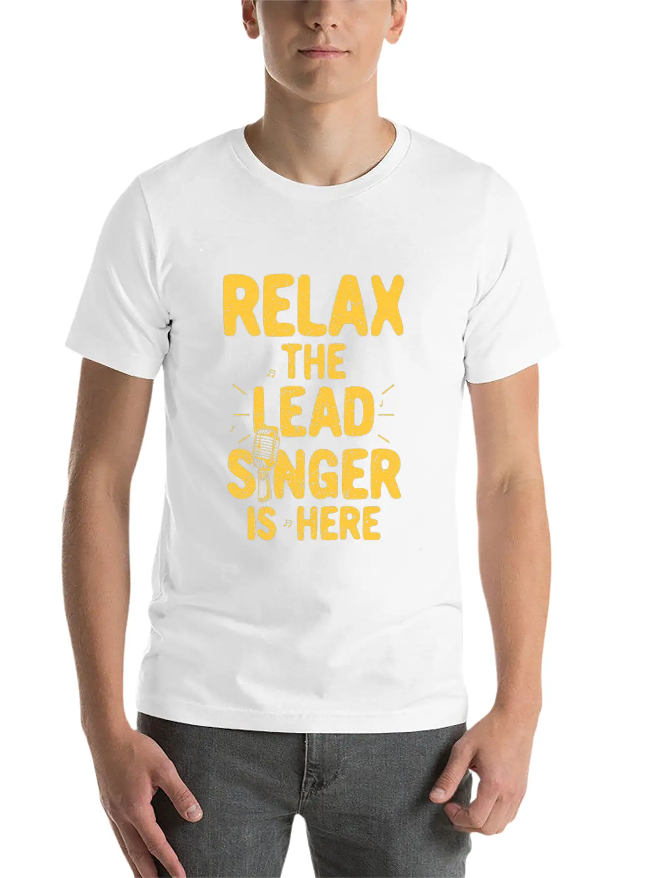 Lead Singer Basic Graphic T-Shirt ¨C Daily Comfort In Soft Cotton