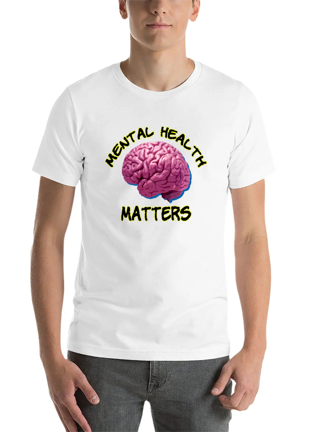 Mental Health Matters Essential Cotton Tee For Daily Outfits ¨C Unisex Style