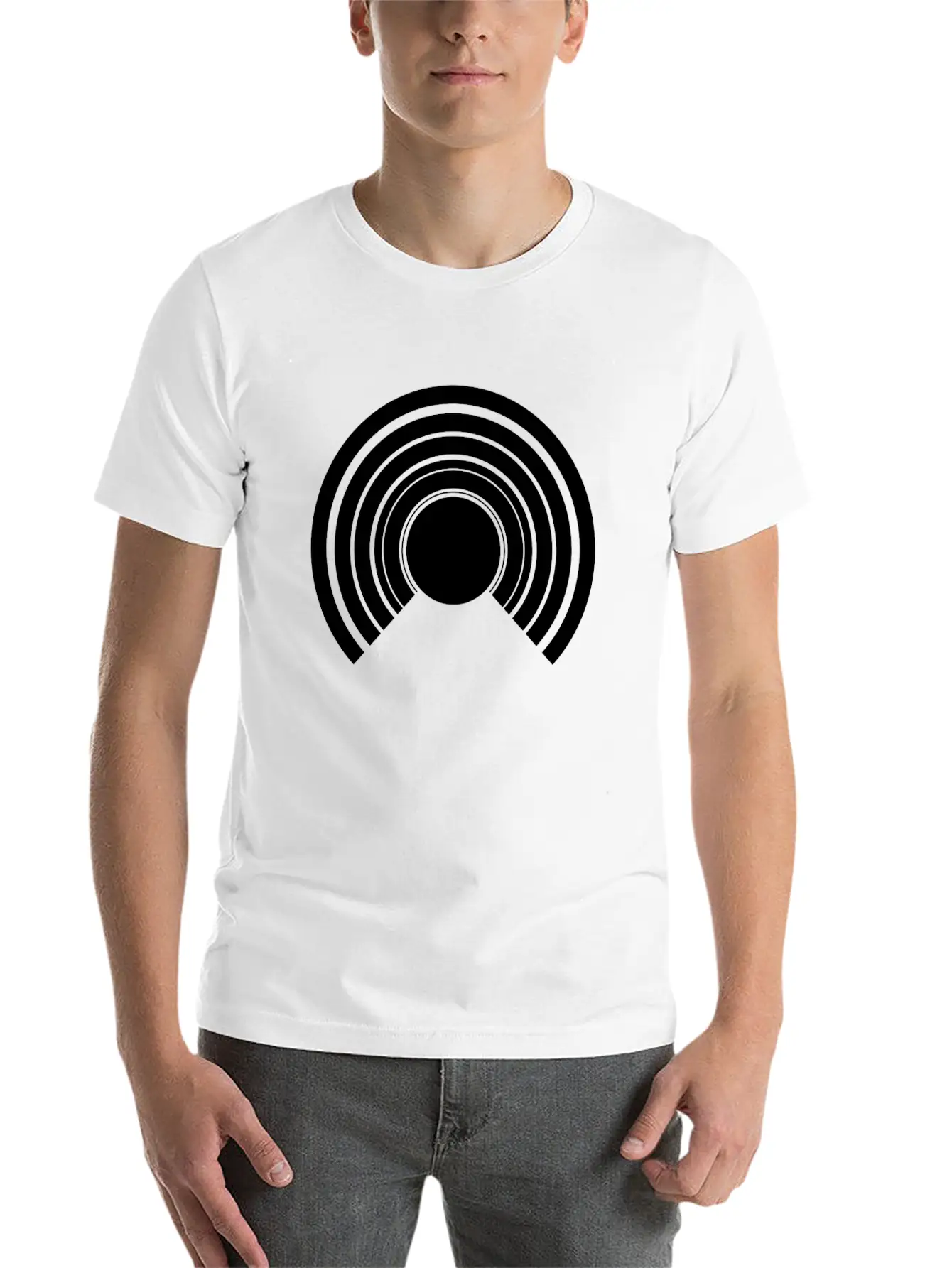 Minimal Geometric 250 Basic Graphic T-Shirt ¨C Daily Comfort In Soft Cotton