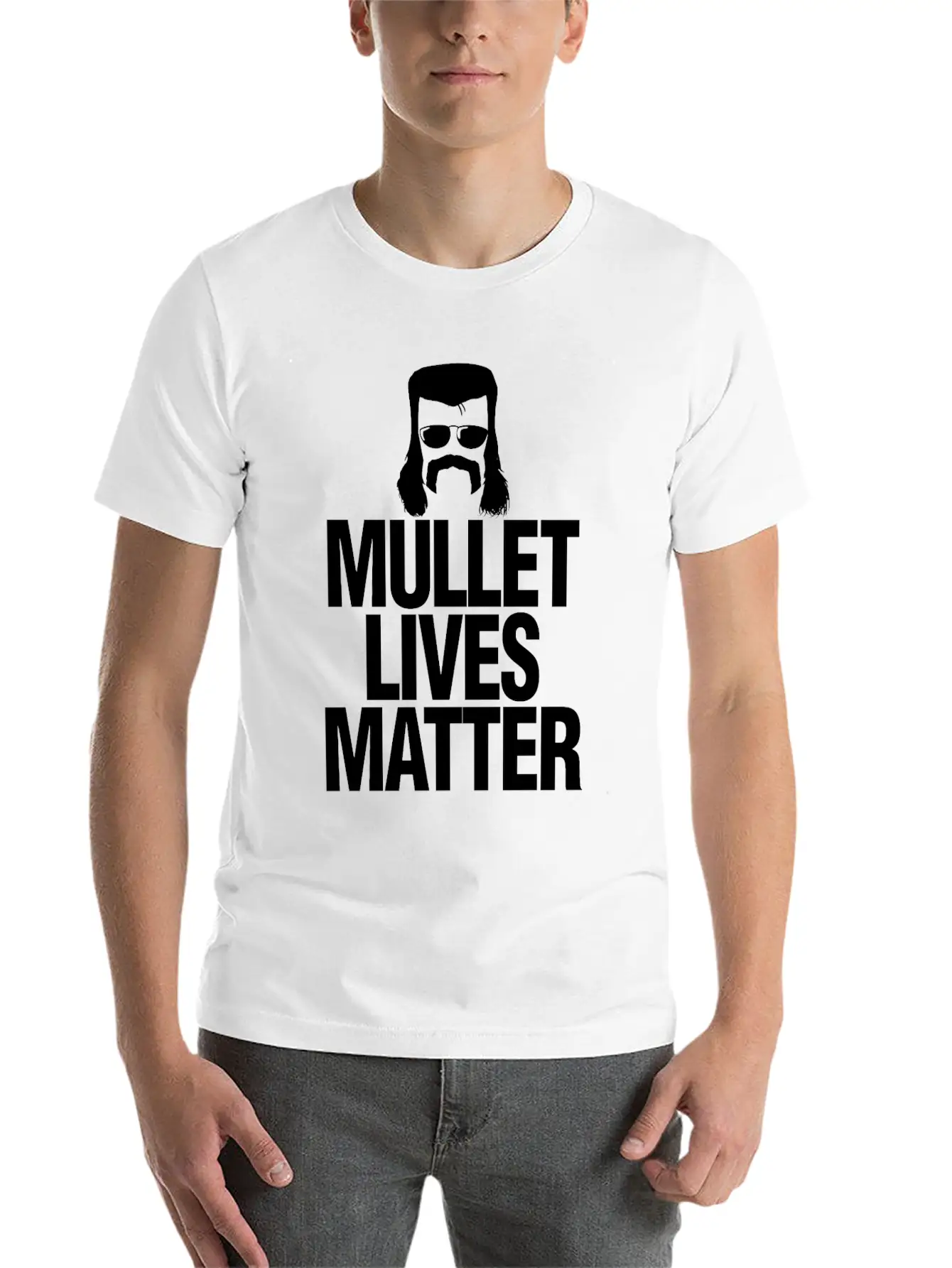 Mullet Lives Matter Essential Cotton Tee For Daily Outfits ¨C Unisex Style