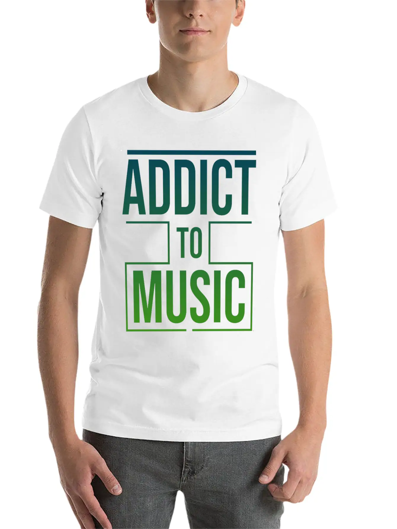 Music Addict DJ Rave Electro Techno Soft Cotton Short Sleeve Tee ¨C Unisex Wardrobe Staple