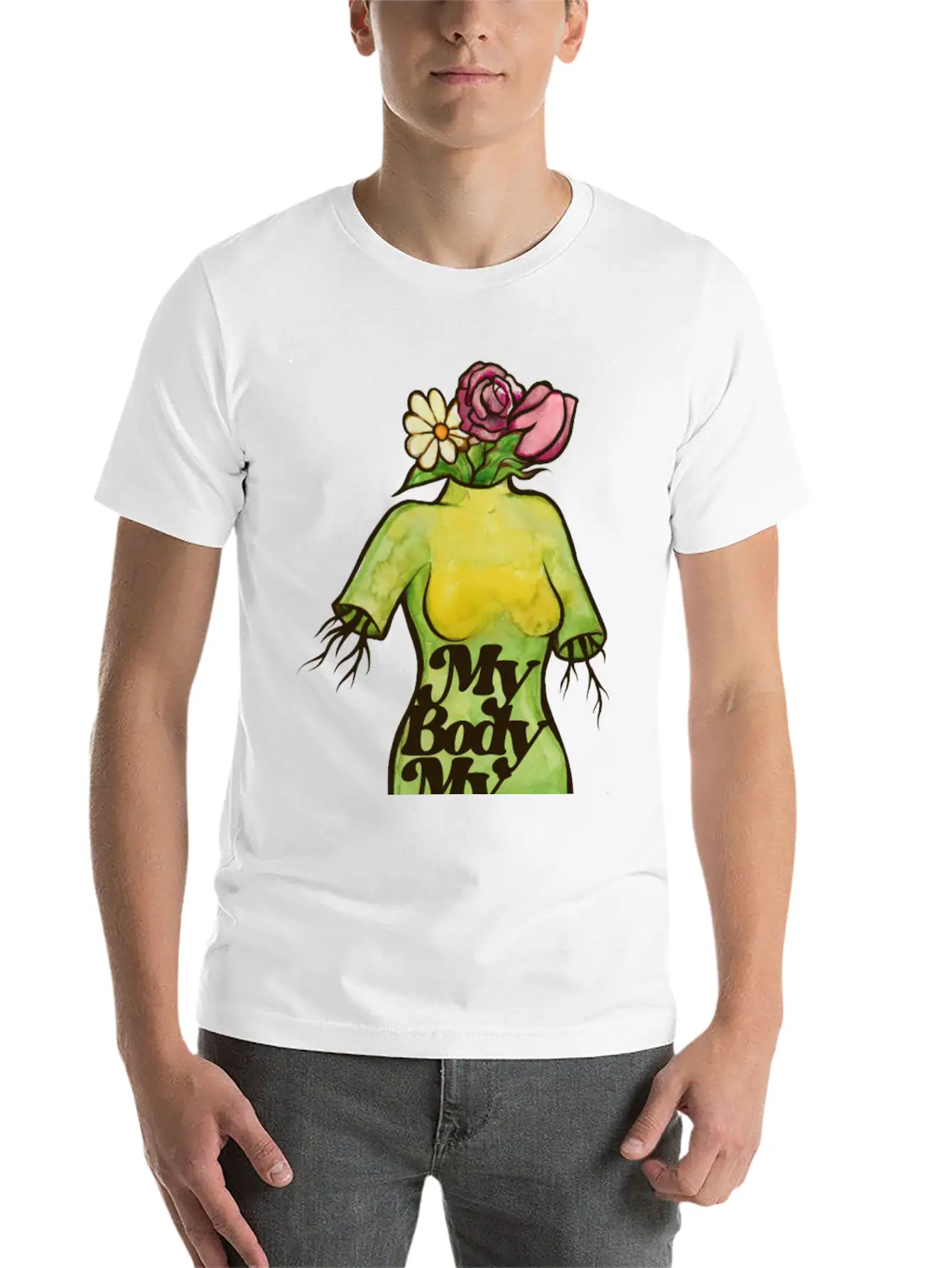 My Body My Choice Essential Cotton Tee For Daily Outfits ¨C Unisex Style
