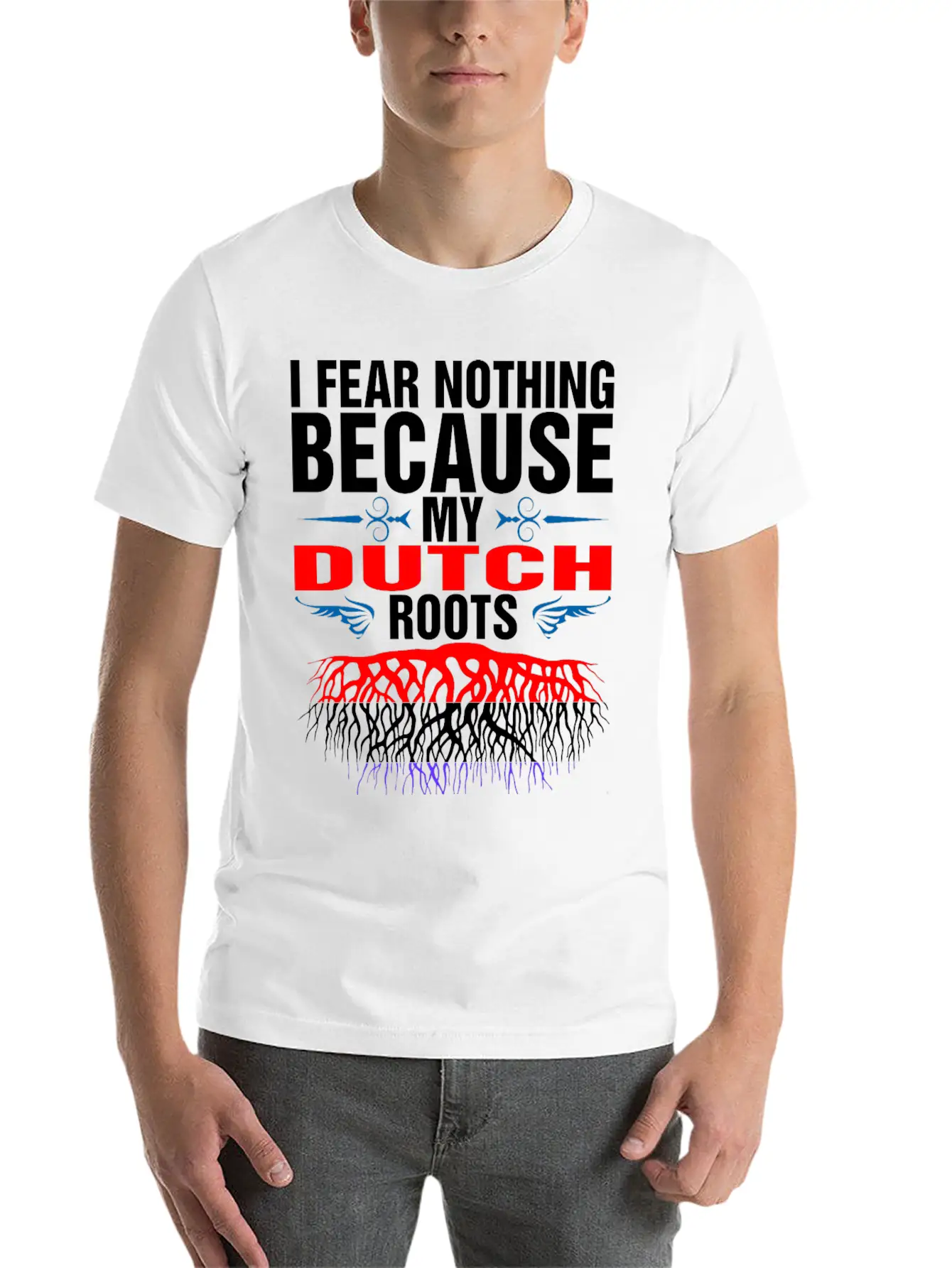 My Dutch Roots Soft Cotton Short Sleeve Tee ¨C Unisex Wardrobe Staple